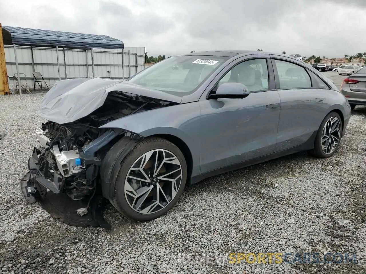 1 fotografías del automóvil dañado KMHM54AA5PA031584 HYUNDAI IONIQ 6 LI 2023