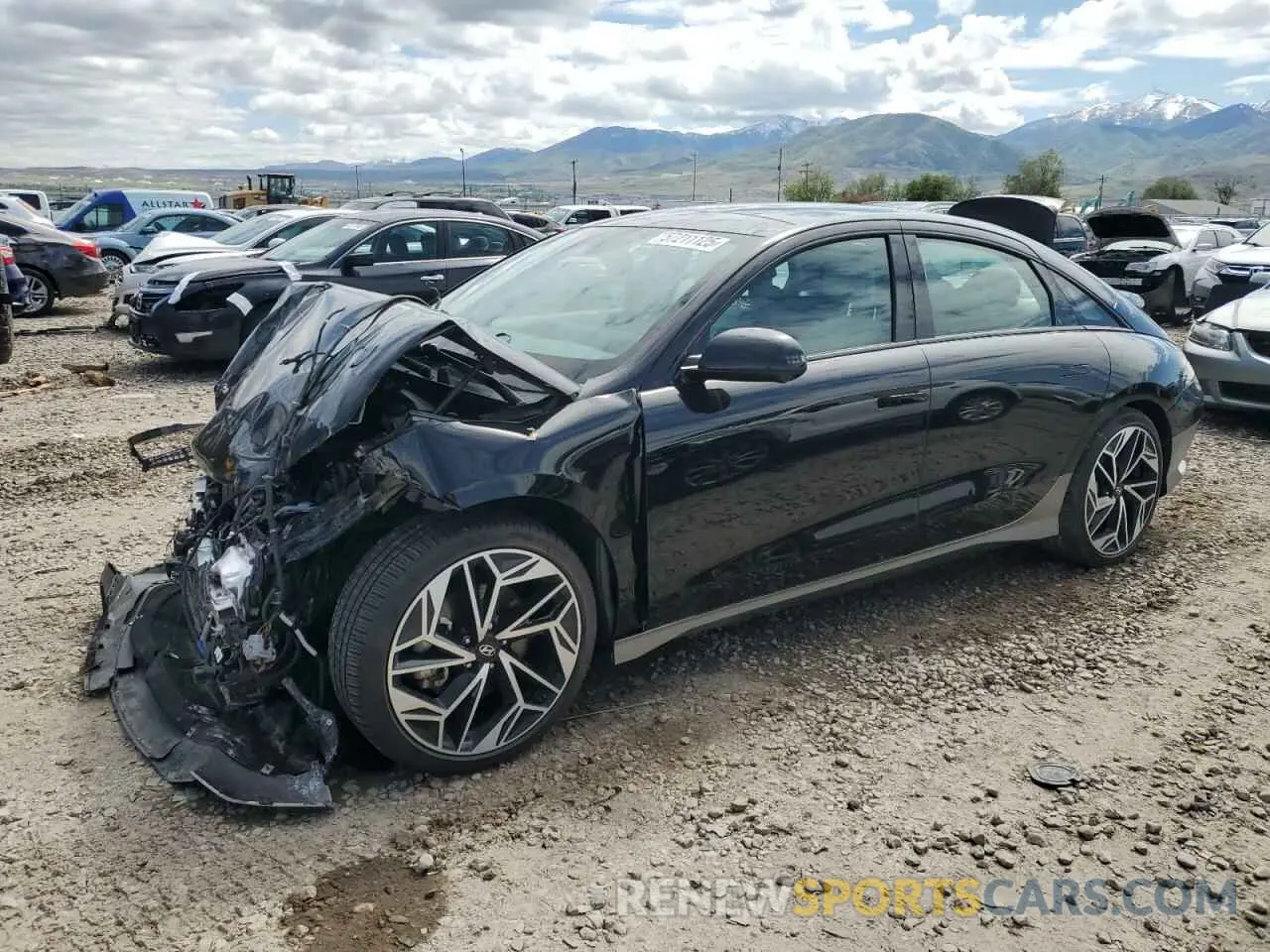 1 fotografías del automóvil dañado KMHM54AC4PA022229 HYUNDAI IONIQ 6 LI 2023