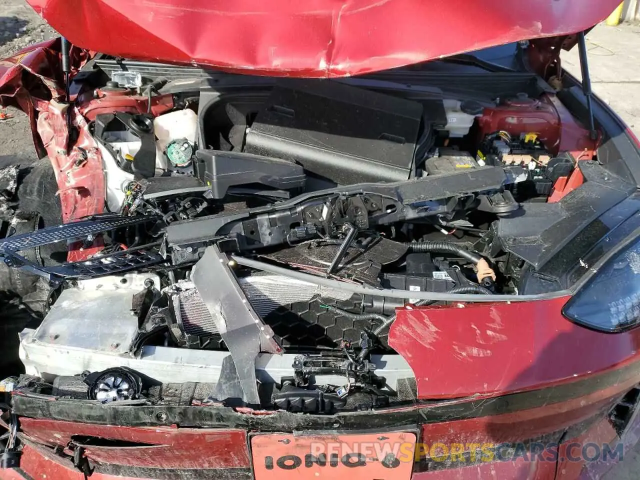 12 fotografías del automóvil dañado KMHM54AC6PA020482 HYUNDAI IONIQ 6 LI 2023