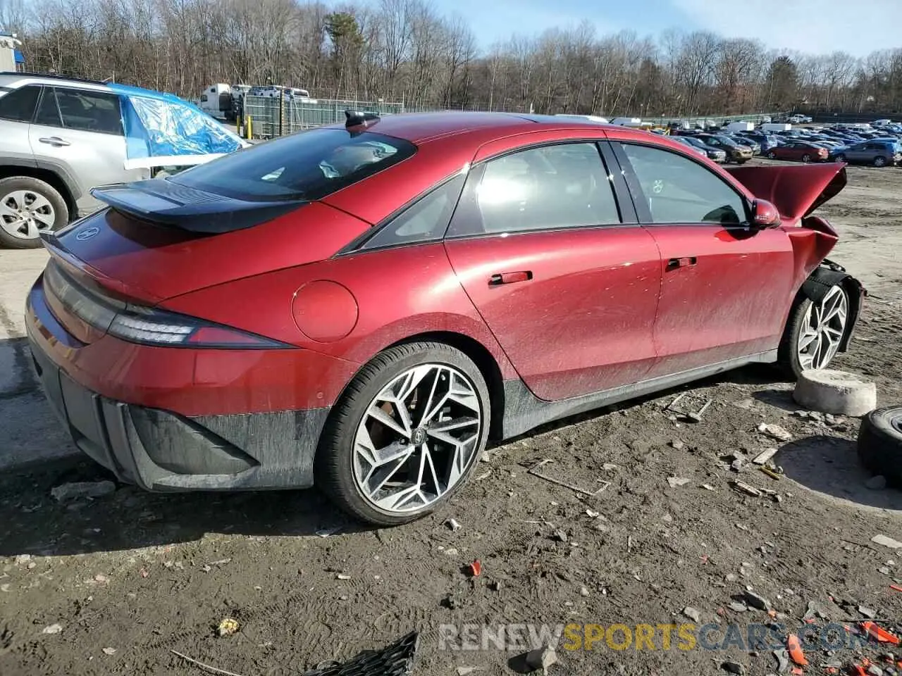 3 fotografías del automóvil dañado KMHM54AC6PA020482 HYUNDAI IONIQ 6 LI 2023