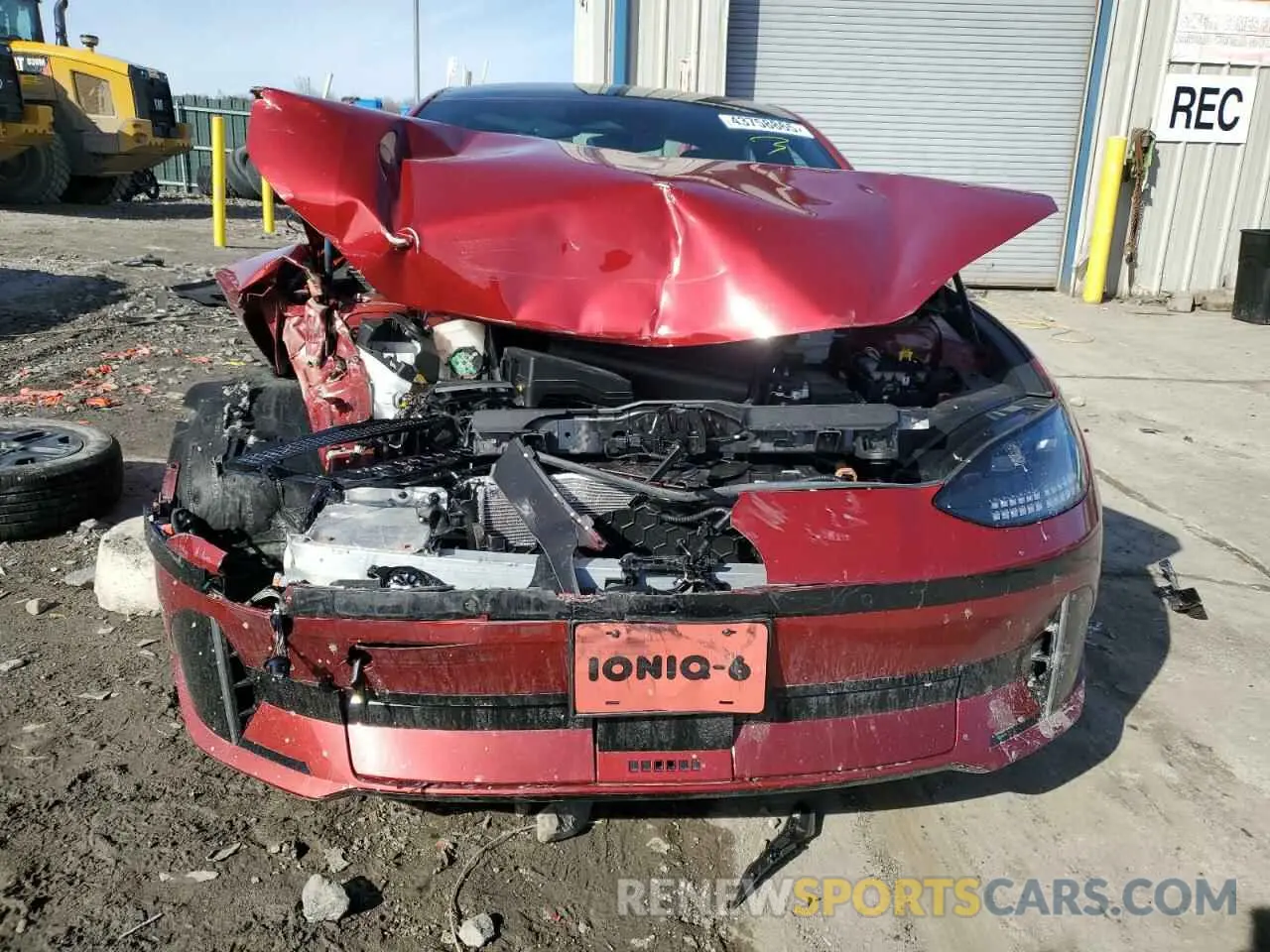 5 fotografías del automóvil dañado KMHM54AC6PA020482 HYUNDAI IONIQ 6 LI 2023