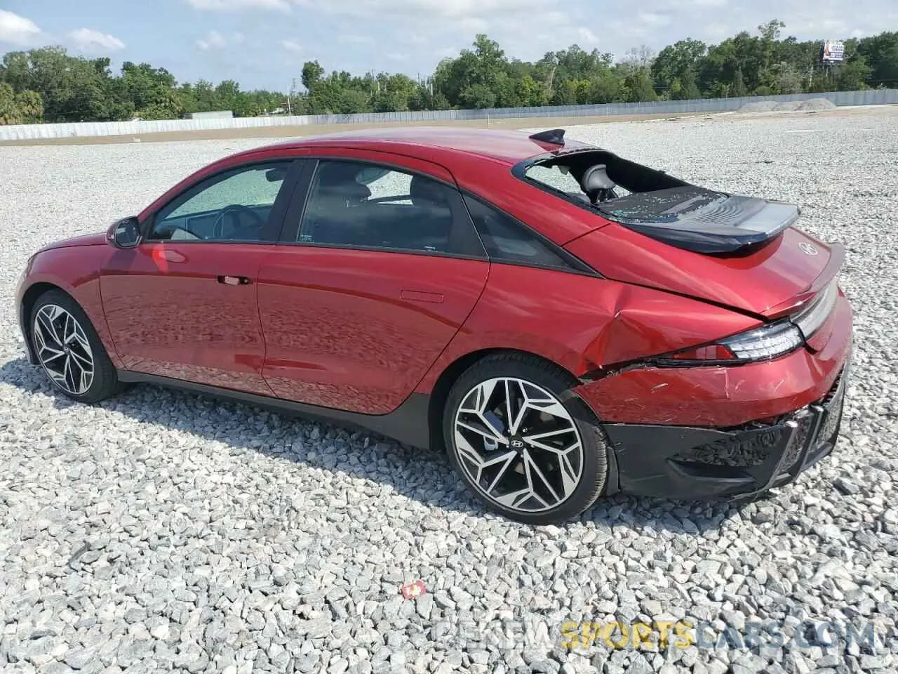 2 fotografías del automóvil dañado KMHM34AA1PA048971 HYUNDAI IONIQ 6 SE 2023