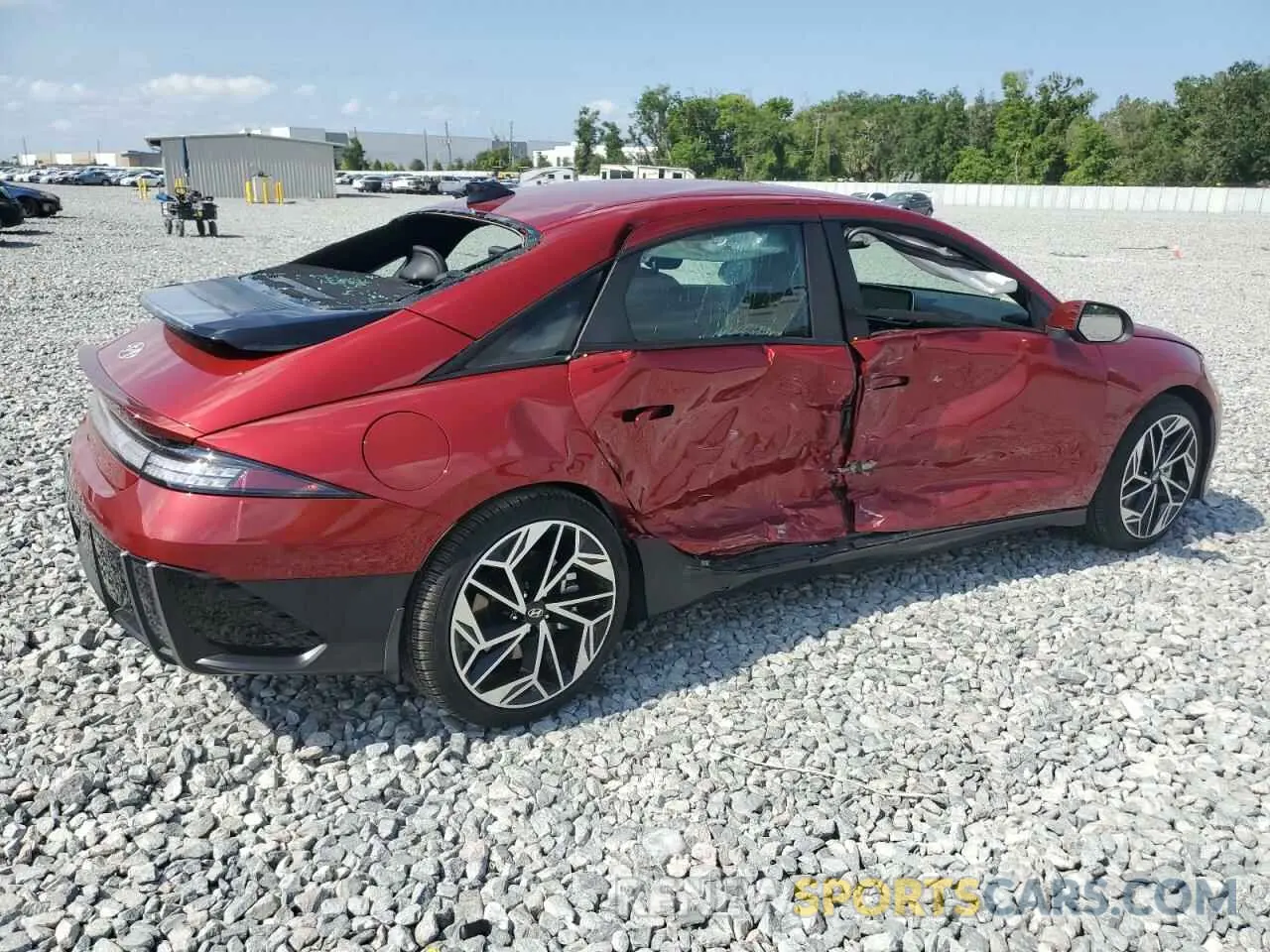 3 fotografías del automóvil dañado KMHM34AA1PA048971 HYUNDAI IONIQ 6 SE 2023
