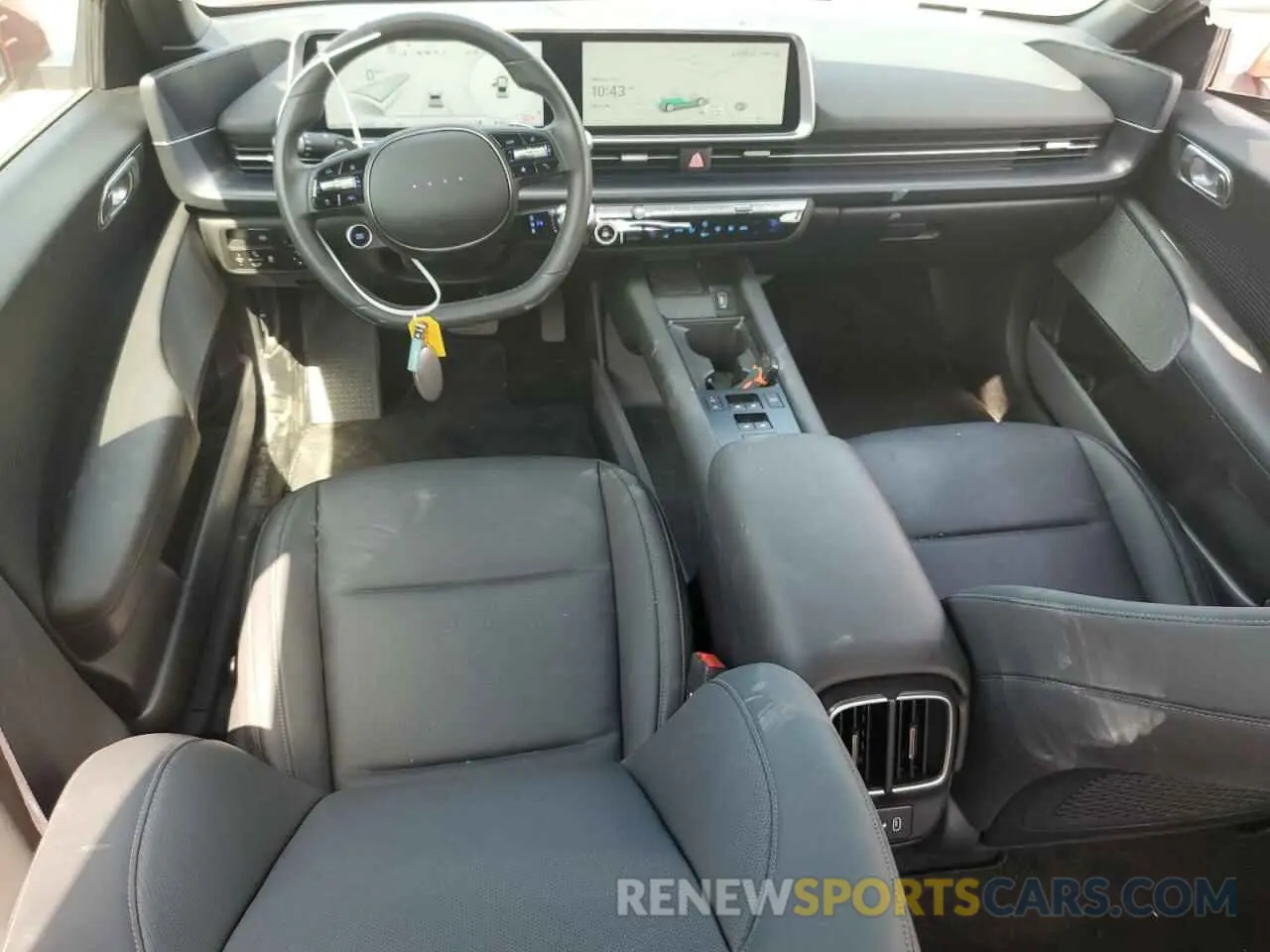 8 fotografías del automóvil dañado KMHM34AA1PA048971 HYUNDAI IONIQ 6 SE 2023