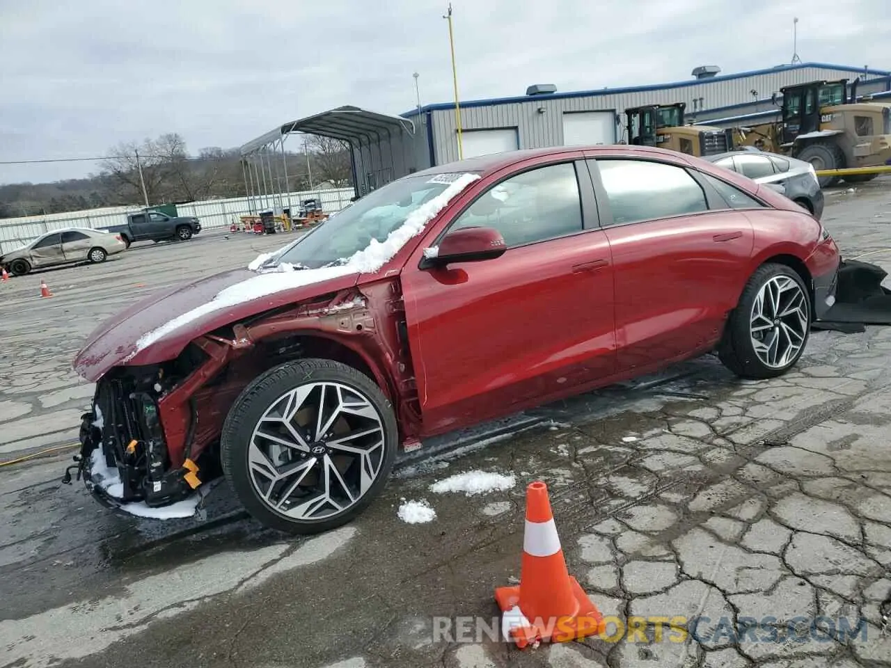 1 fotografías del automóvil dañado KMHM34AA4PA047670 HYUNDAI IONIQ 6 SE 2023