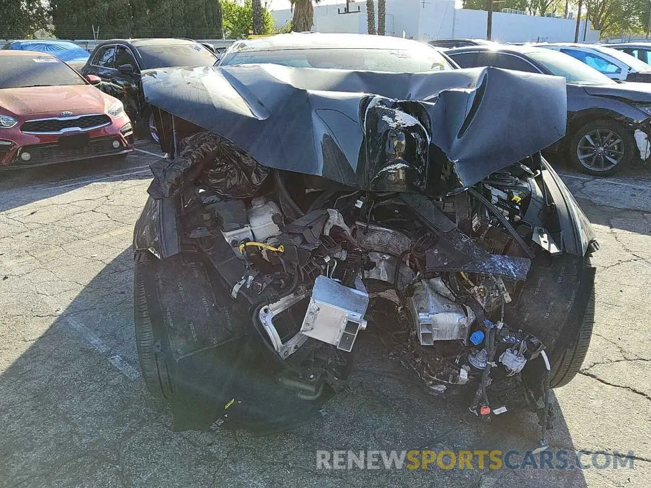 5 fotografías del automóvil dañado KMHM34AA5PA046155 HYUNDAI IONIQ 6 SE 2023