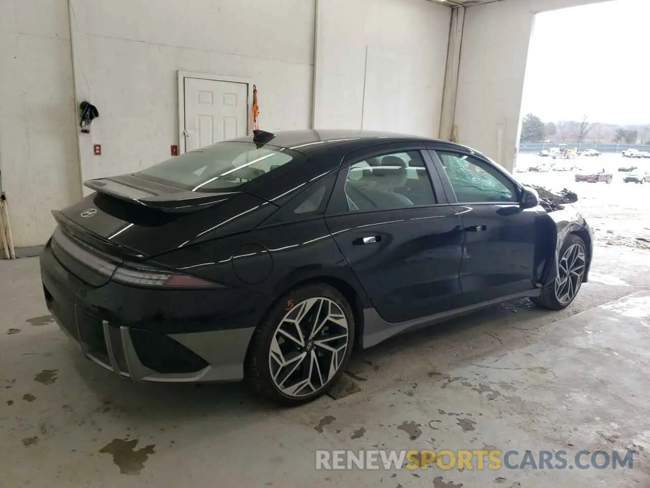 3 fotografías del automóvil dañado KMHM34AAXPA035376 HYUNDAI IONIQ 6 SE 2023