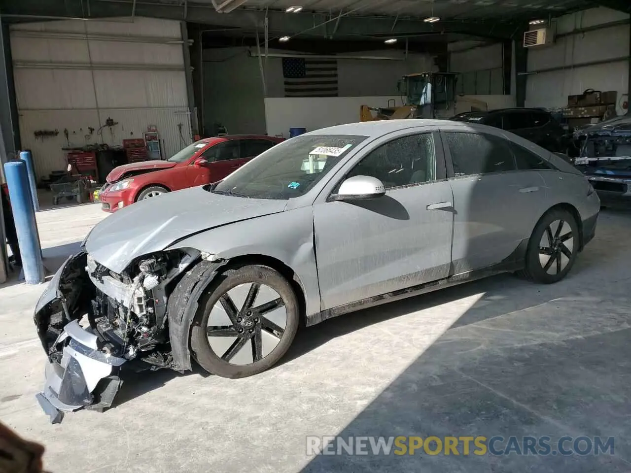 1 fotografías del automóvil dañado KMHM24AC2RA080688 HYUNDAI IONIQ 6 SE 2024