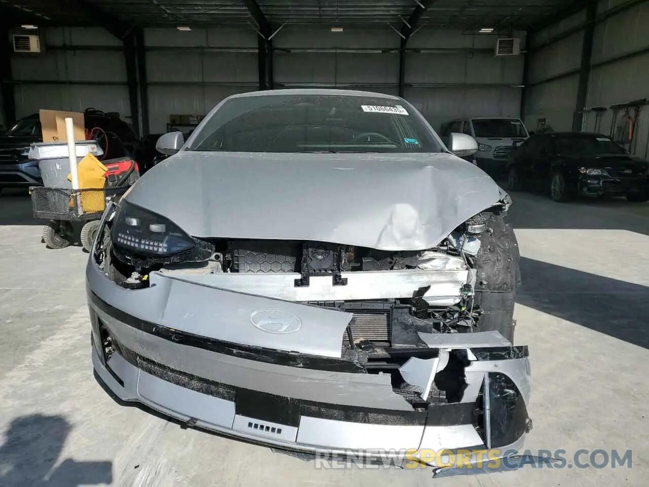 5 fotografías del automóvil dañado KMHM24AC2RA080688 HYUNDAI IONIQ 6 SE 2024