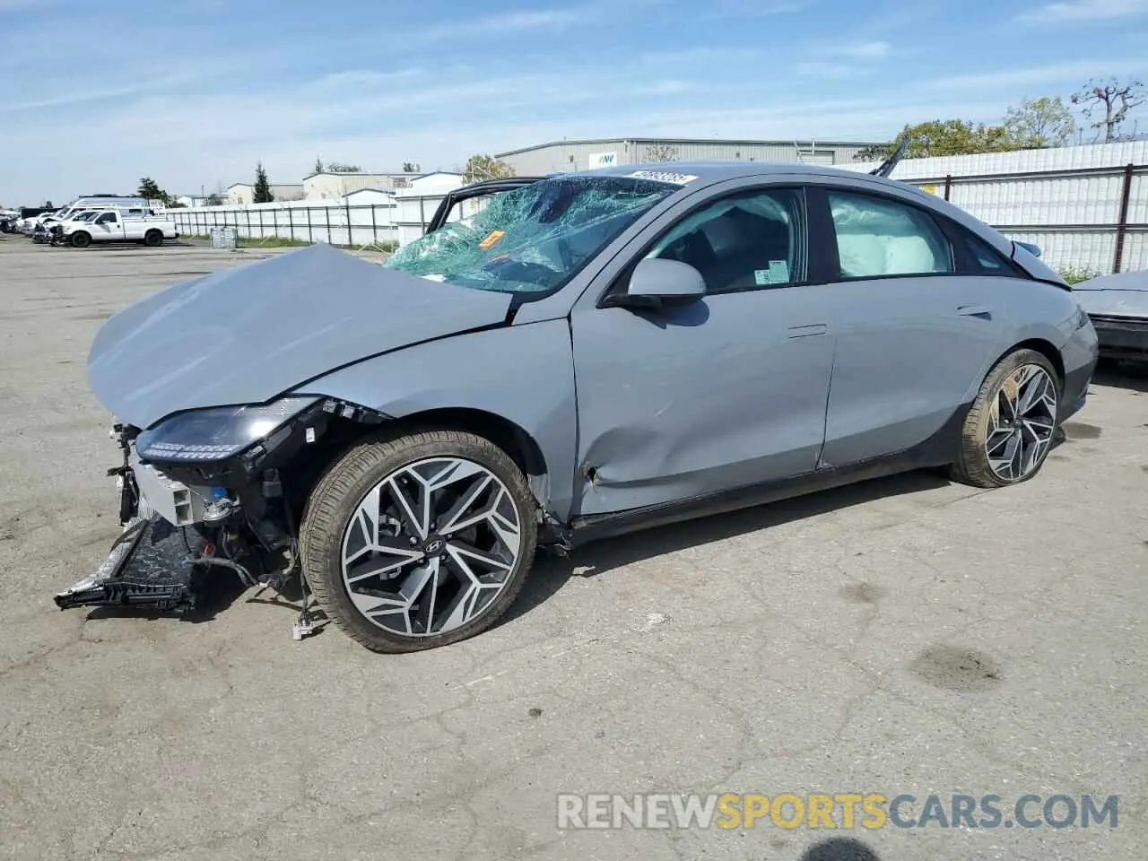 1 fotografías del automóvil dañado KMHM34AA8SA087775 HYUNDAI IONIQ 6 SE 2025