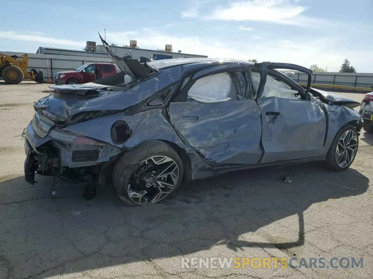 3 fotografías del automóvil dañado KMHM34AA8SA087775 HYUNDAI IONIQ 6 SE 2025