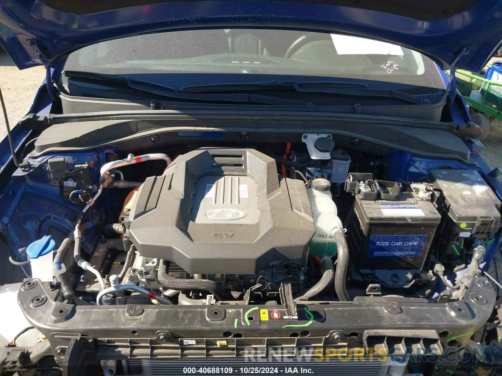 10 fotografías del automóvil dañado KMHC75LH9KU036011 HYUNDAI IONIQ ELECTRIC 2019