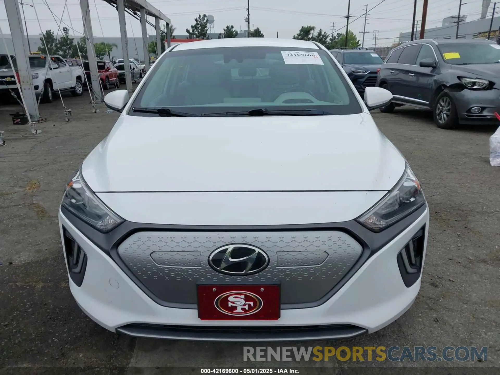 12 fotografías del automóvil dañado KMHC75LJ2LU071350 HYUNDAI IONIQ ELECTRIC 2020