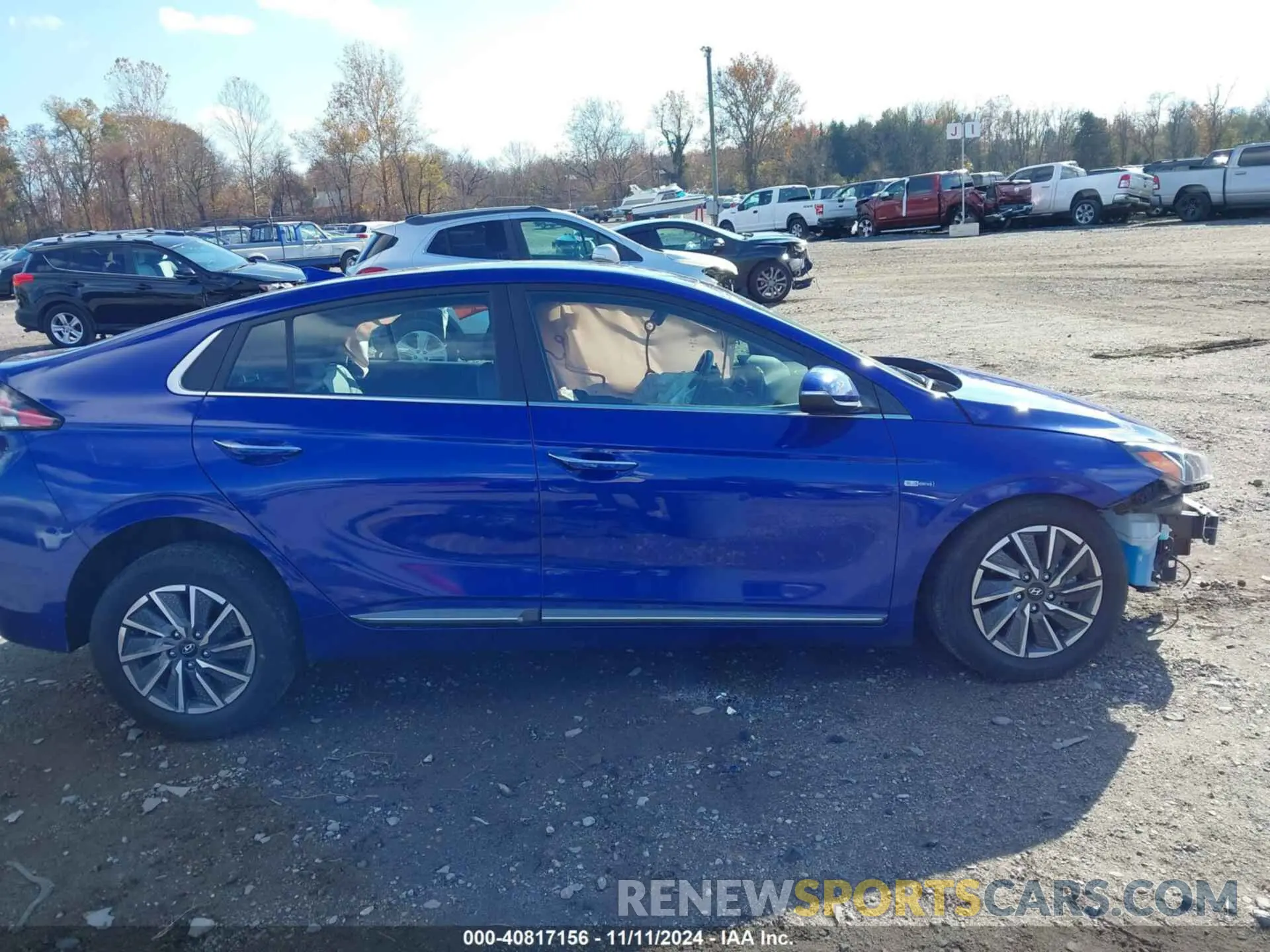 14 fotografías del automóvil dañado KMHC85LJ1LU072373 HYUNDAI IONIQ ELECTRIC 2020