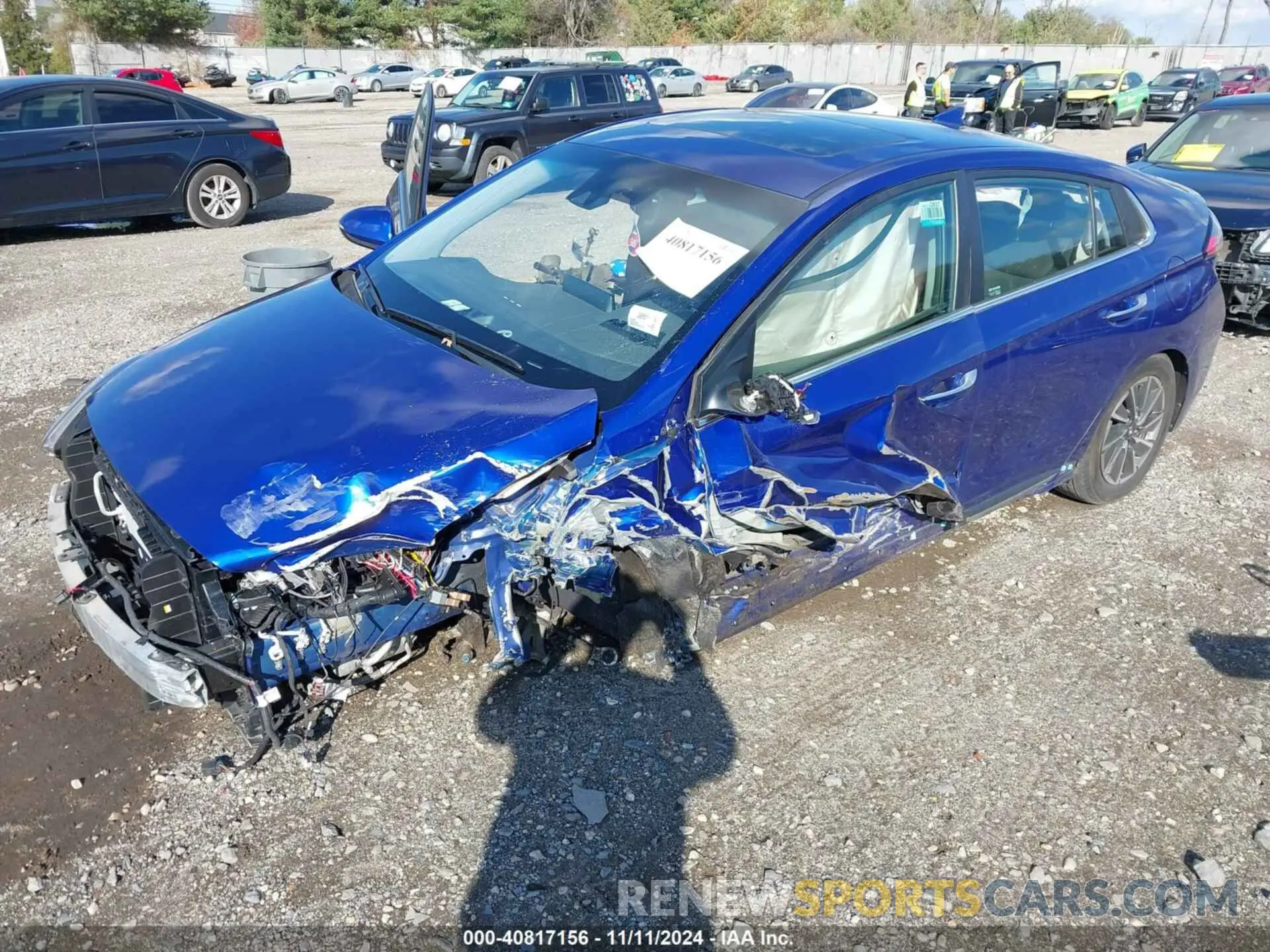 2 fotografías del automóvil dañado KMHC85LJ1LU072373 HYUNDAI IONIQ ELECTRIC 2020