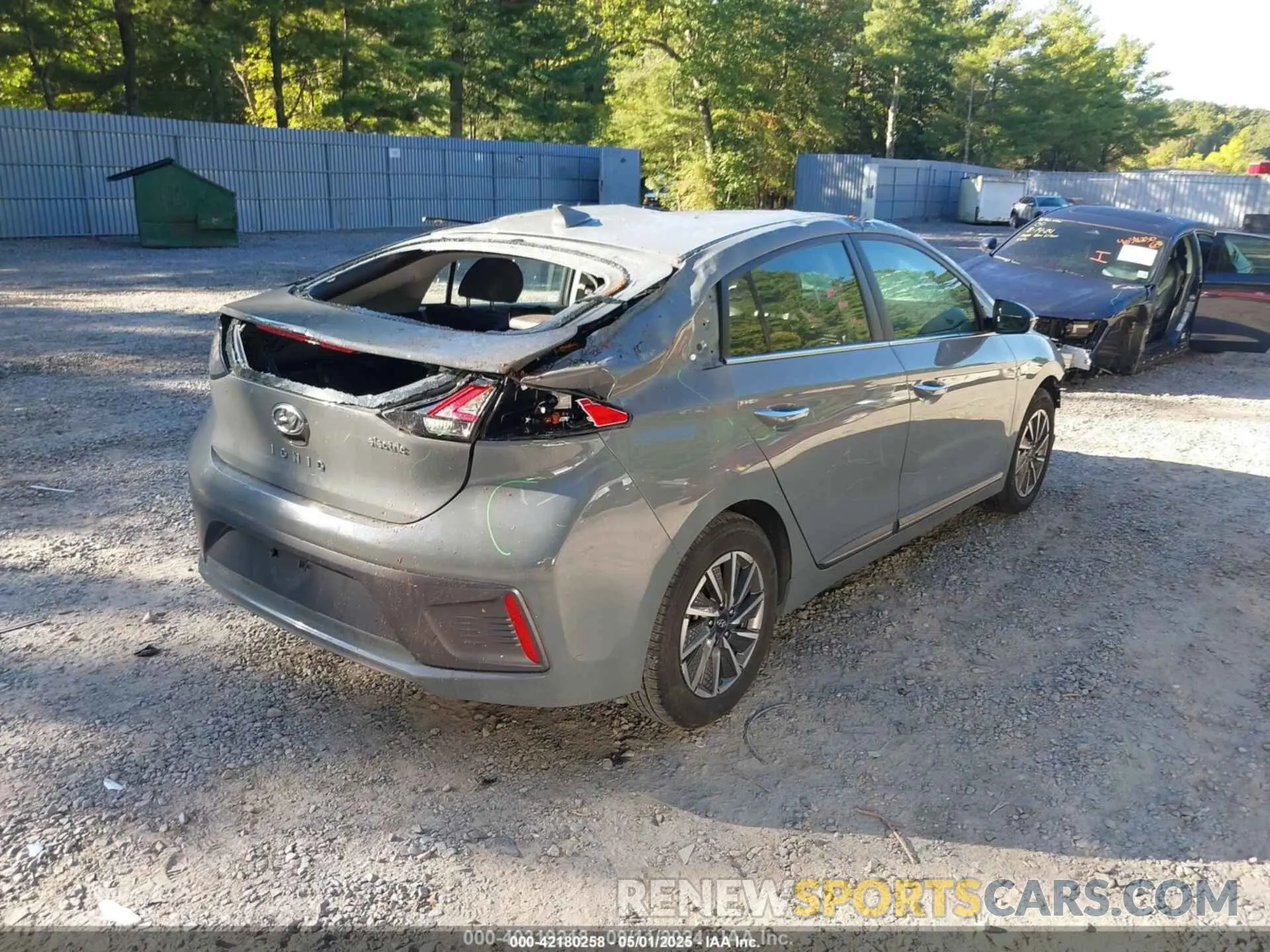 4 fotografías del automóvil dañado KMHC85LJ7LU074466 HYUNDAI IONIQ ELECTRIC 2020