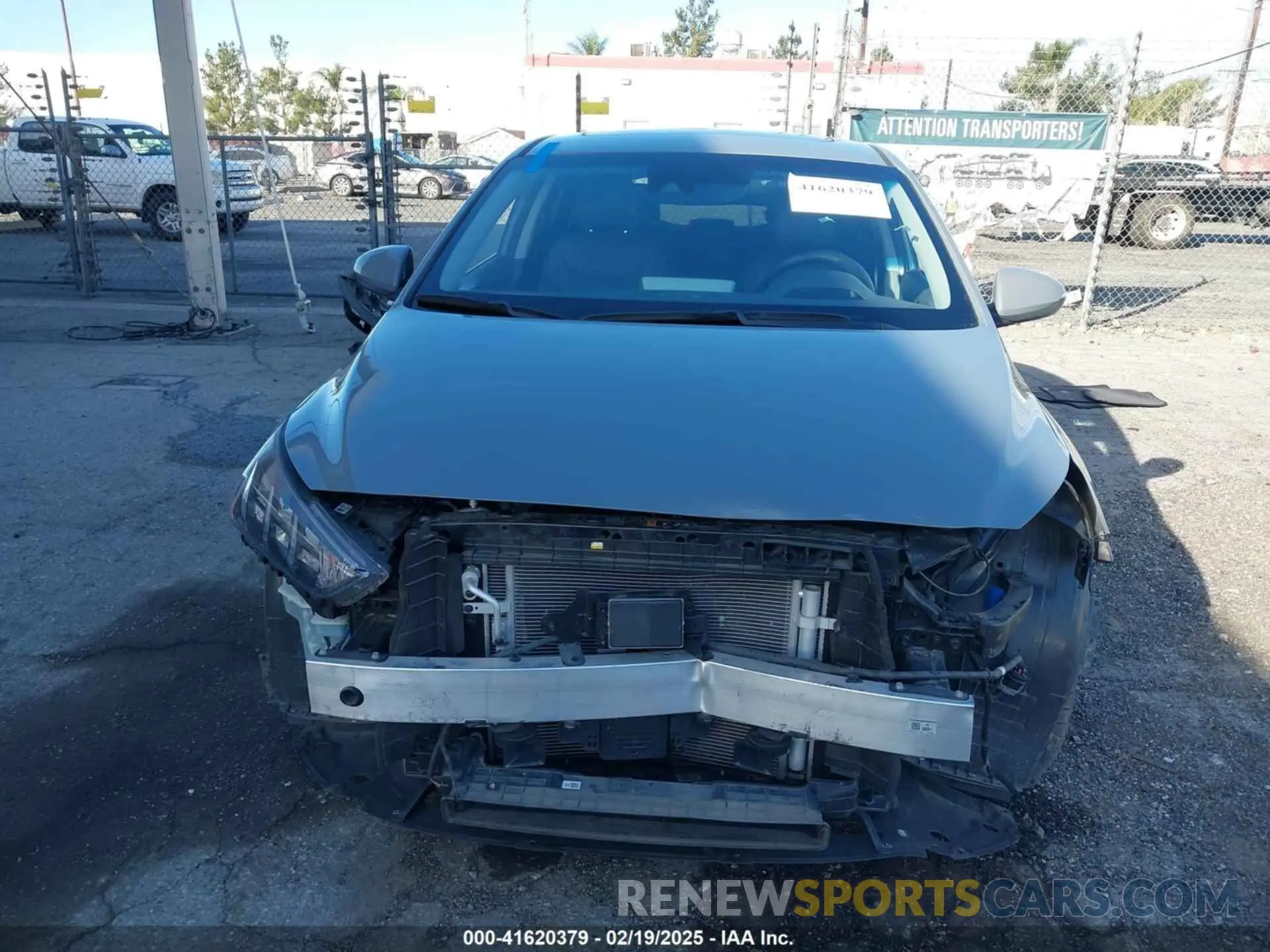 13 fotografías del automóvil dañado KMHC85LJ9LU071908 HYUNDAI IONIQ ELECTRIC 2020
