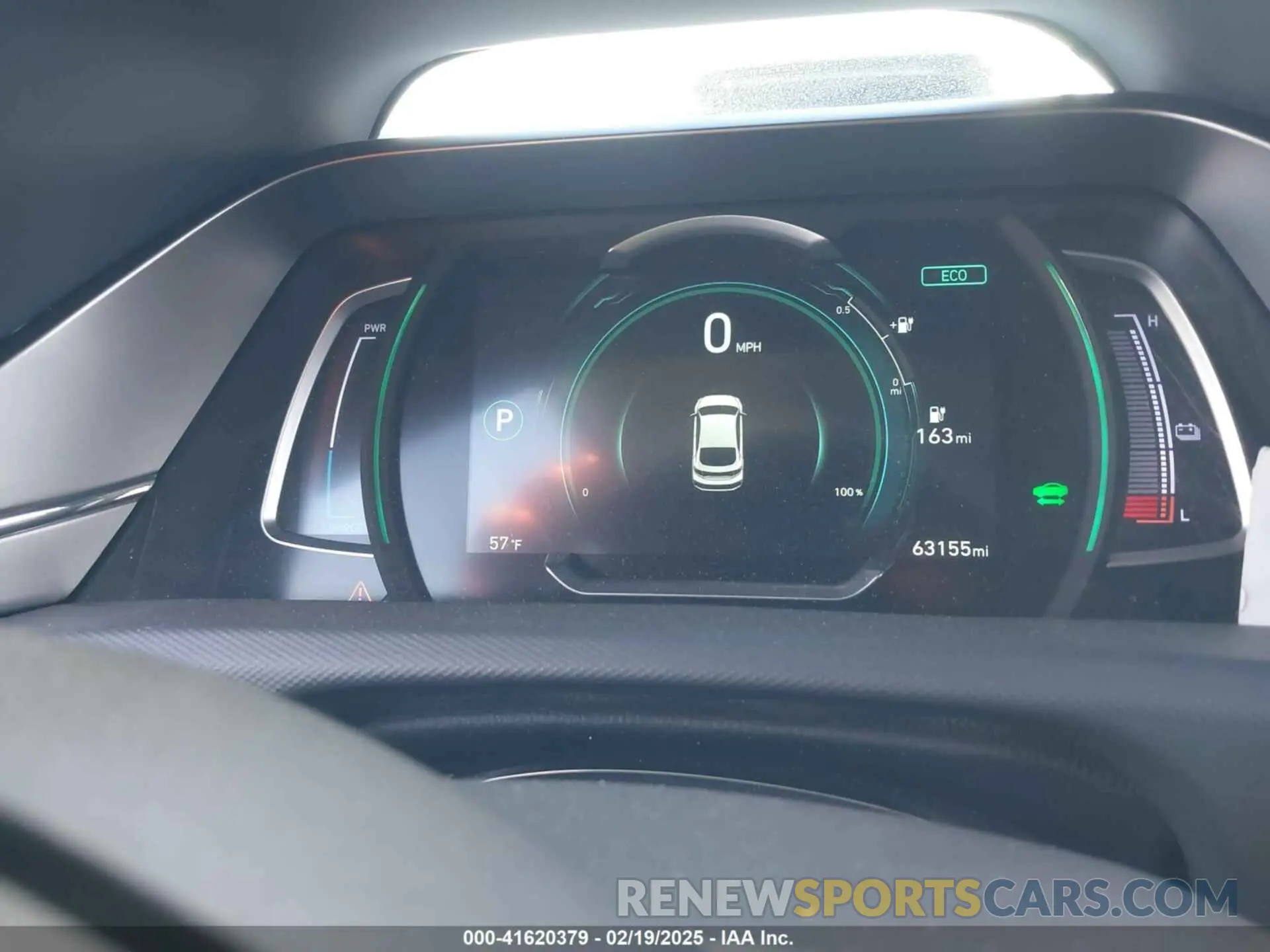 19 fotografías del automóvil dañado KMHC85LJ9LU071908 HYUNDAI IONIQ ELECTRIC 2020