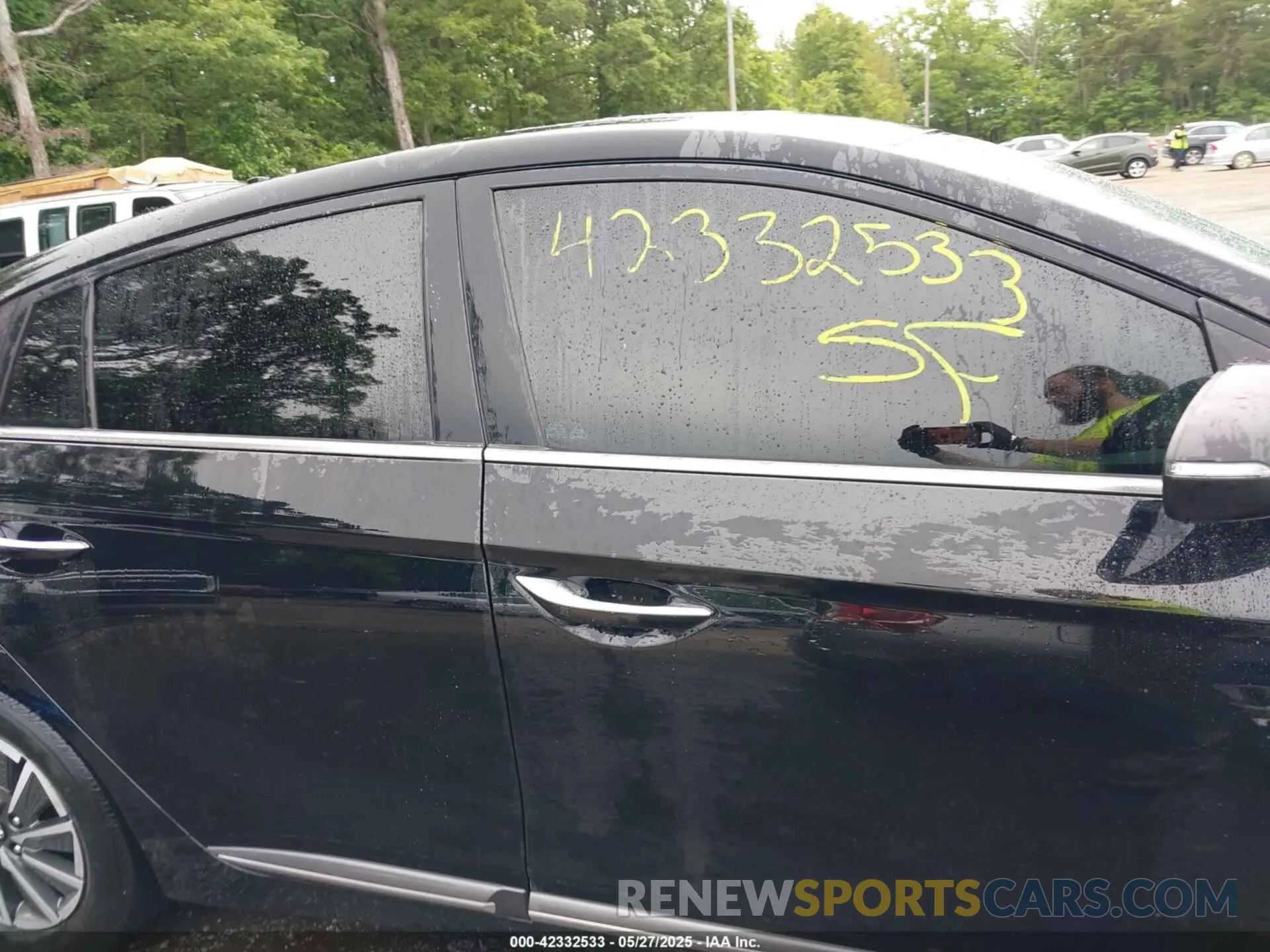 14 fotografías del automóvil dañado KMHC85LJXLU061873 HYUNDAI IONIQ ELECTRIC 2020
