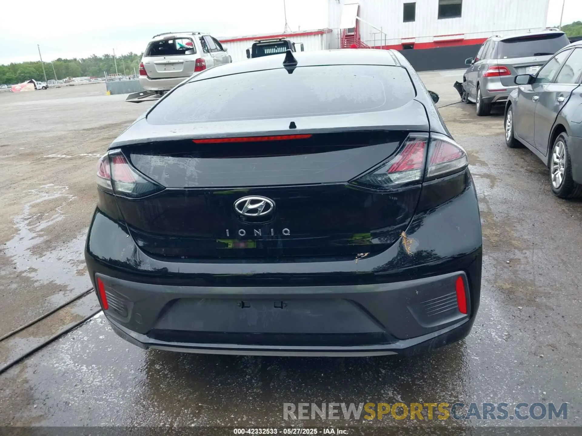 17 fotografías del automóvil dañado KMHC85LJXLU061873 HYUNDAI IONIQ ELECTRIC 2020