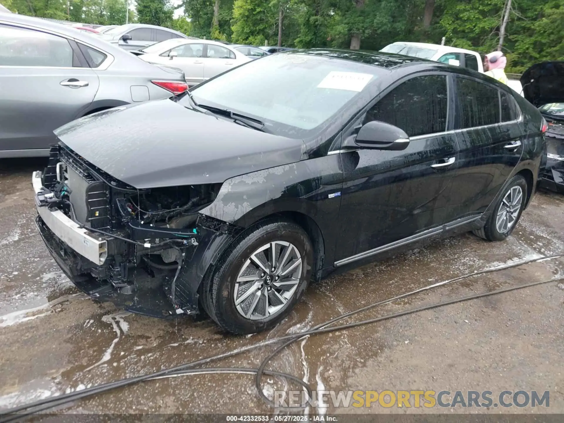 2 fotografías del automóvil dañado KMHC85LJXLU061873 HYUNDAI IONIQ ELECTRIC 2020