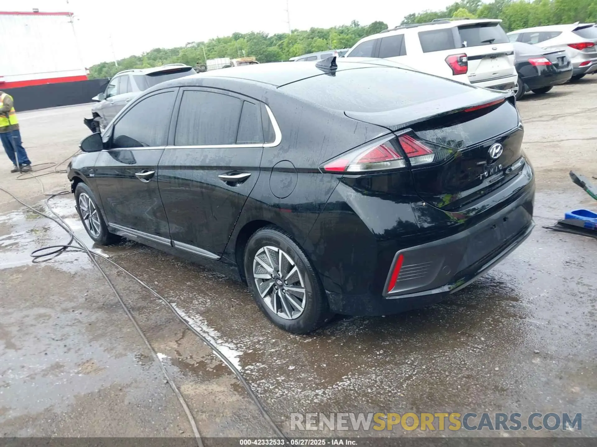 3 fotografías del automóvil dañado KMHC85LJXLU061873 HYUNDAI IONIQ ELECTRIC 2020