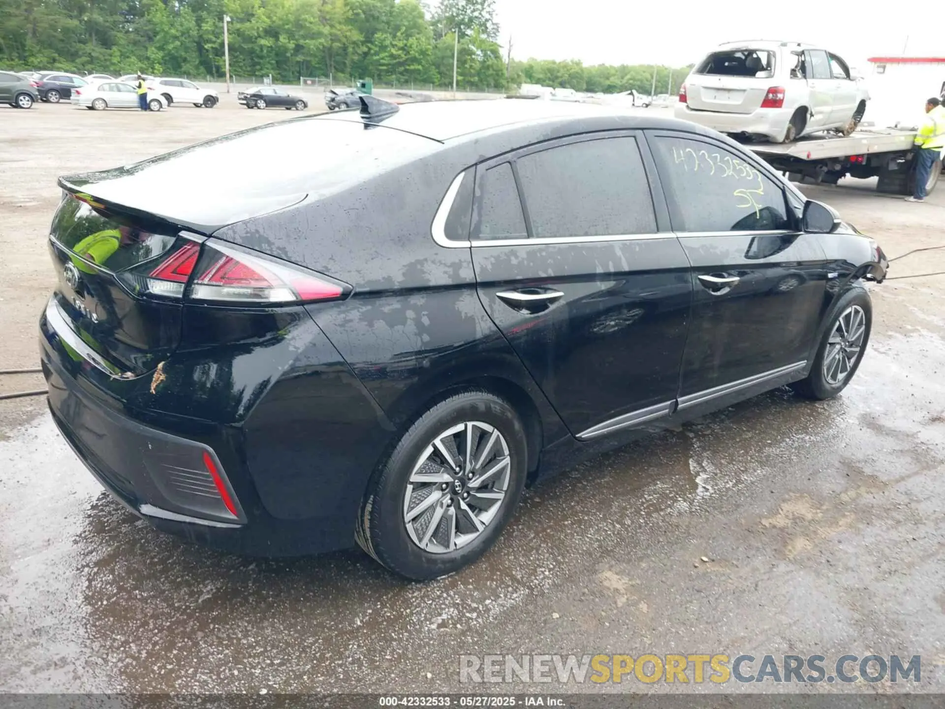 4 fotografías del automóvil dañado KMHC85LJXLU061873 HYUNDAI IONIQ ELECTRIC 2020