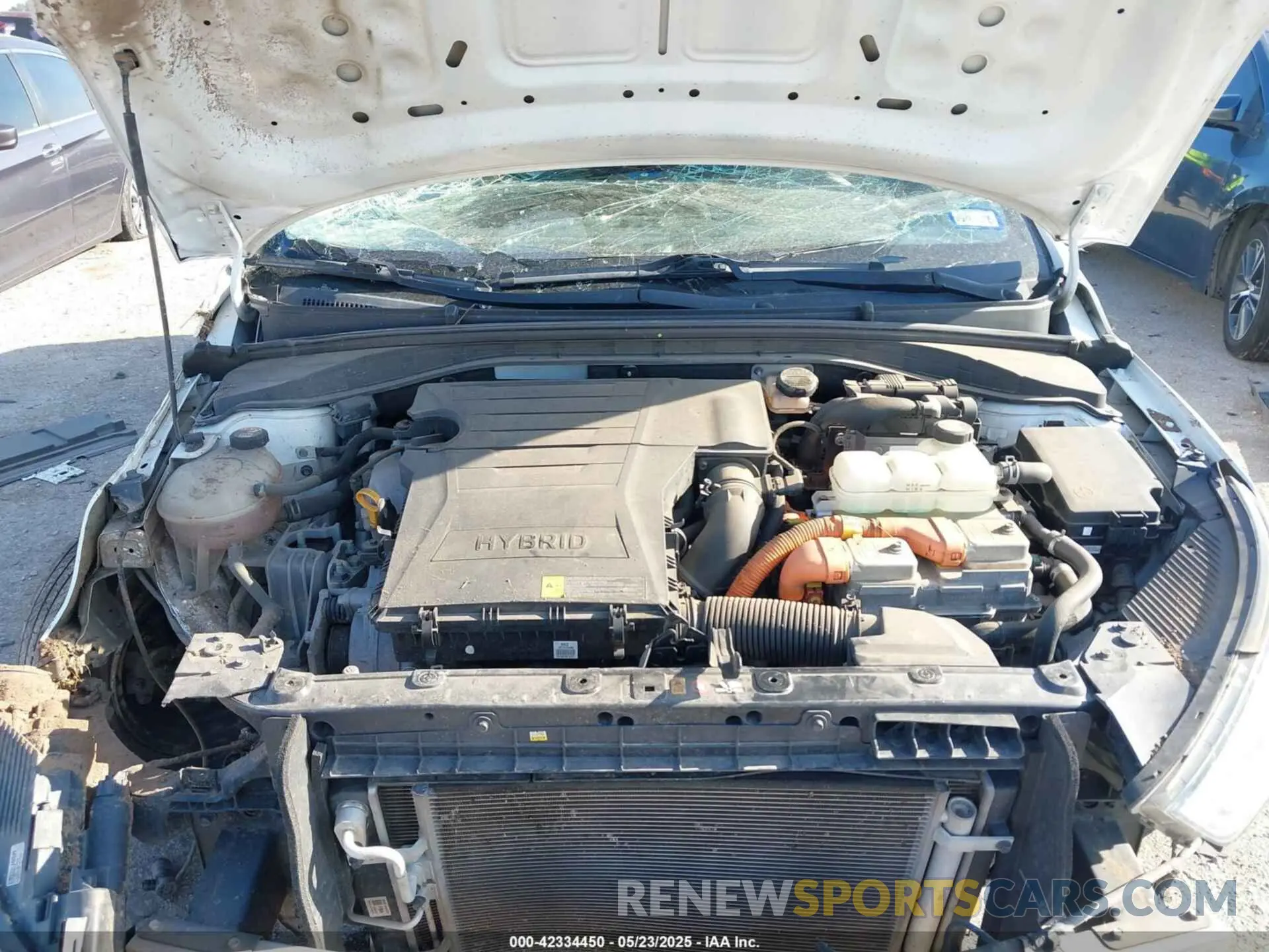 10 fotografías del automóvil dañado KMHC65LC1KU173483 HYUNDAI IONIQ HYBRID 2019
