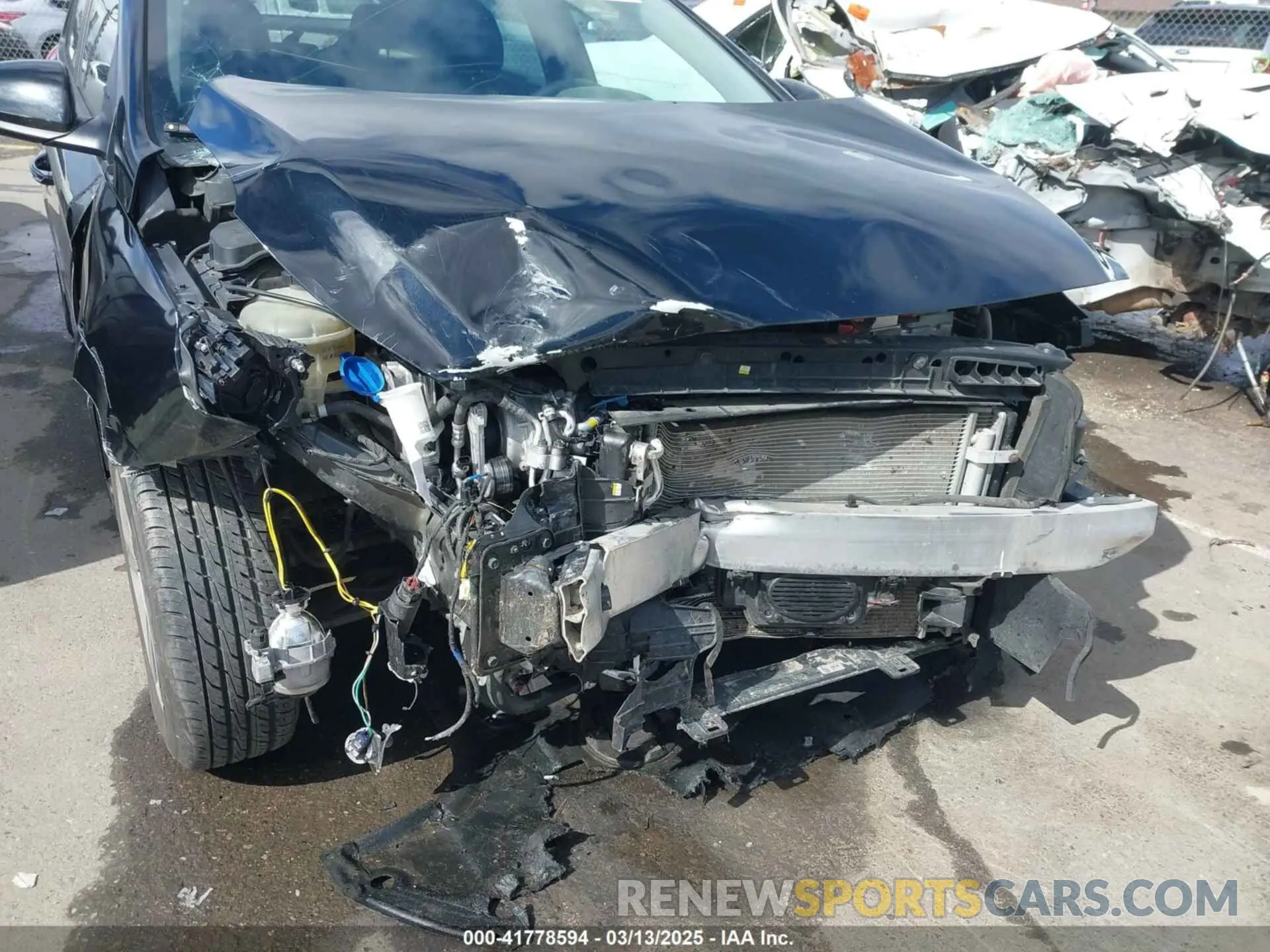 6 fotografías del automóvil dañado KMHC65LC3KU175915 HYUNDAI IONIQ HYBRID 2019