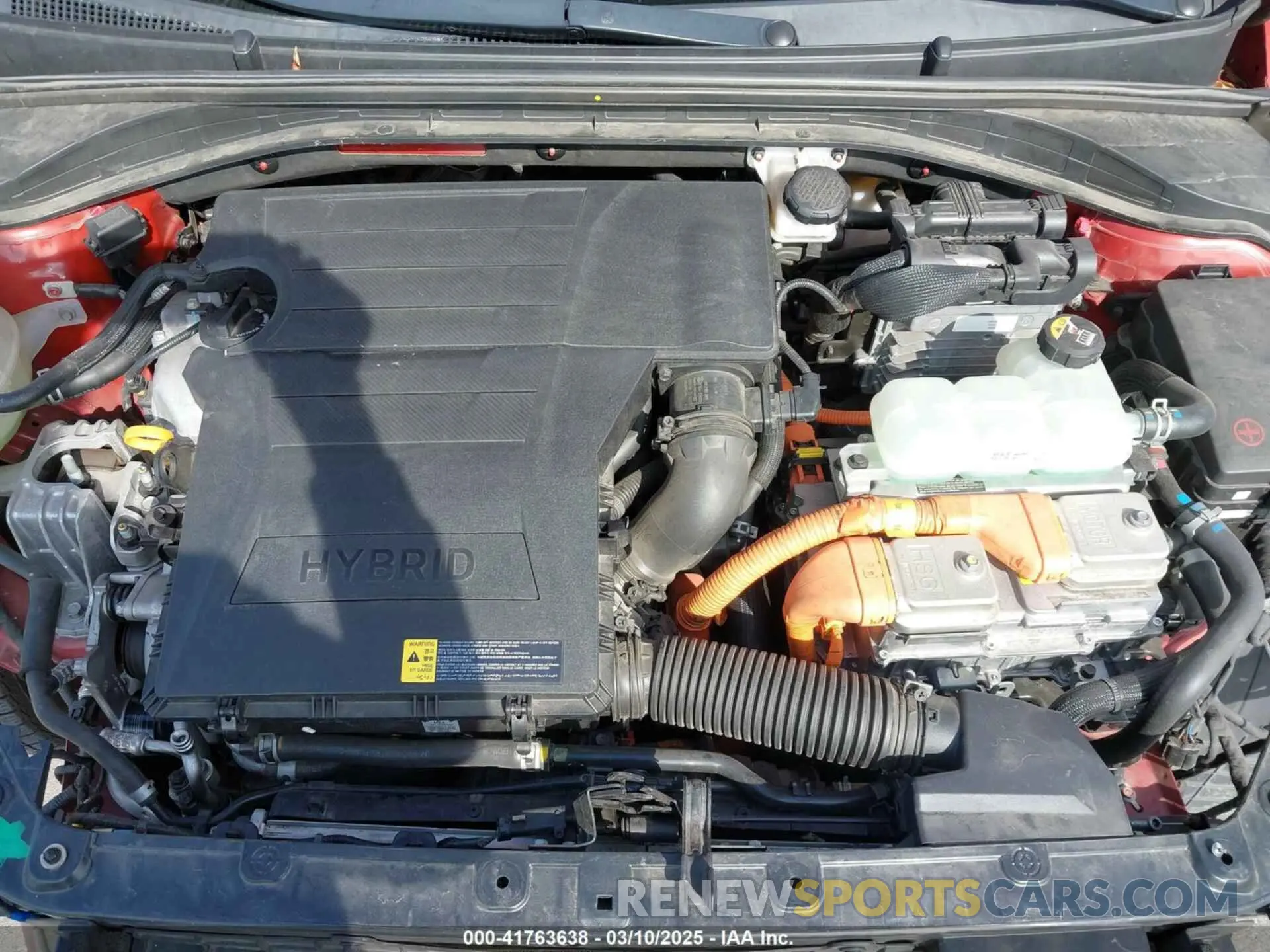 10 fotografías del automóvil dañado KMHC65LC5KU170876 HYUNDAI IONIQ HYBRID 2019
