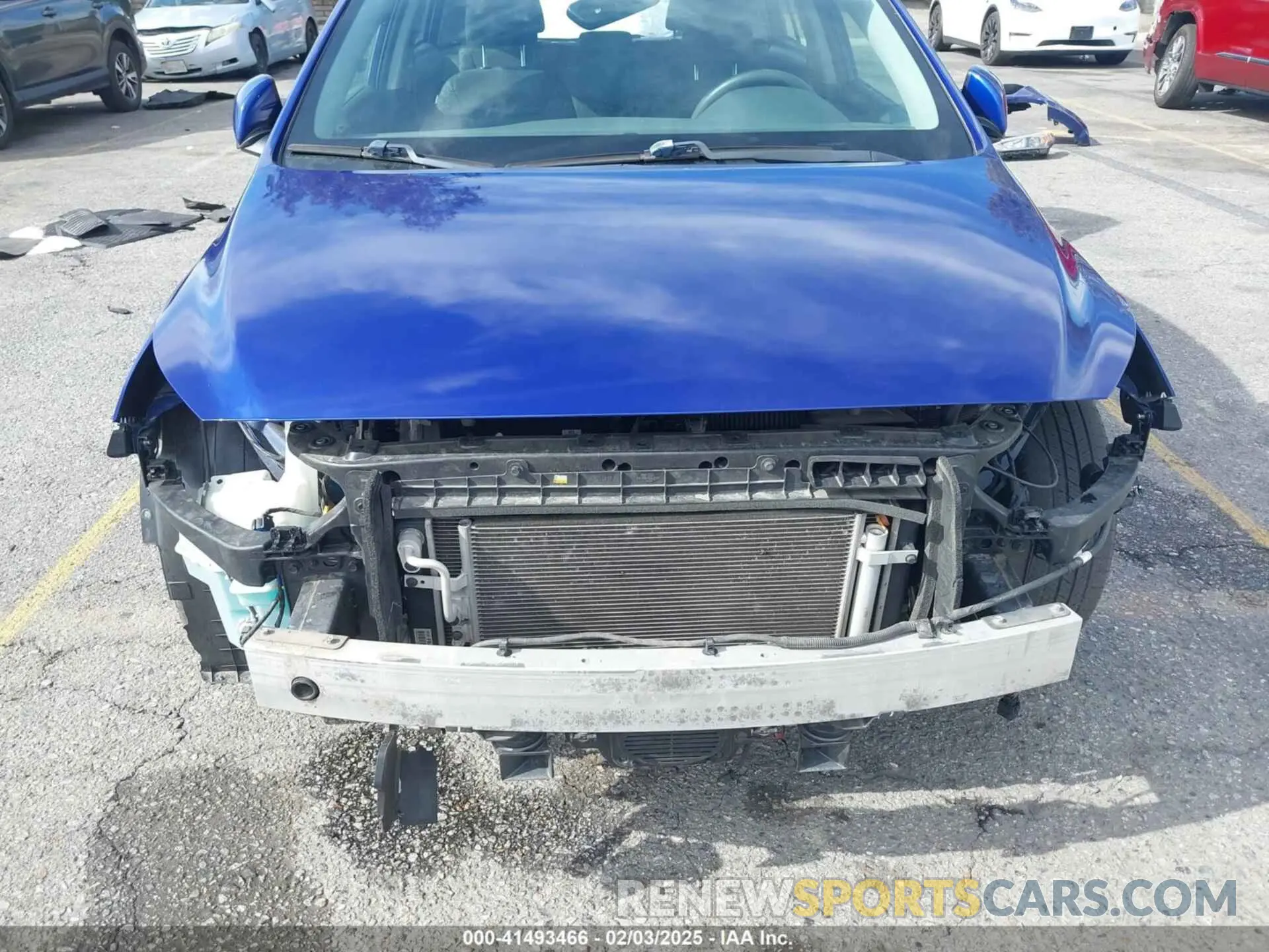 6 fotografías del automóvil dañado KMHC65LC7KU145204 HYUNDAI IONIQ HYBRID 2019