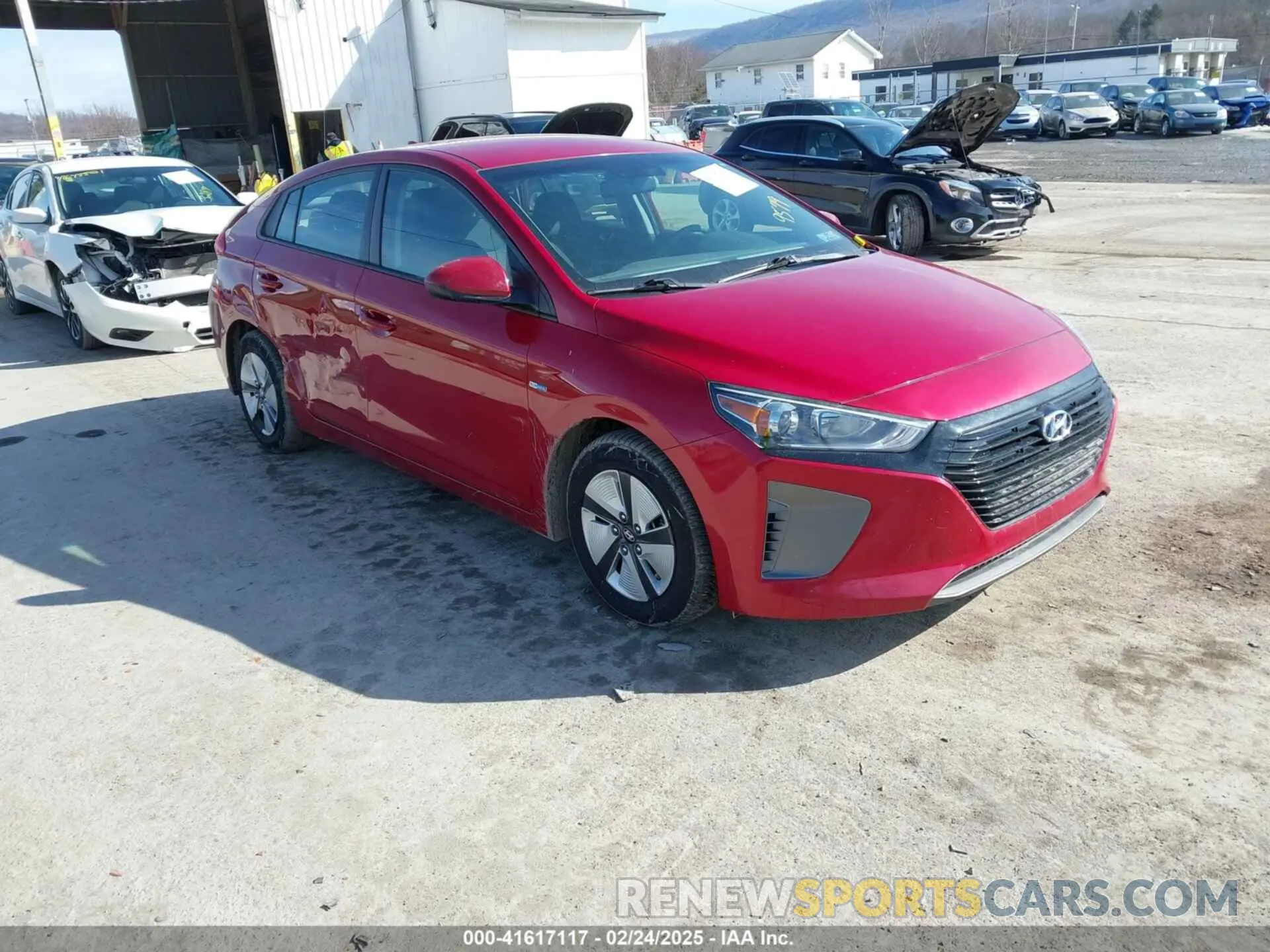 1 fotografías del automóvil dañado KMHC65LC8KU119579 HYUNDAI IONIQ HYBRID 2019