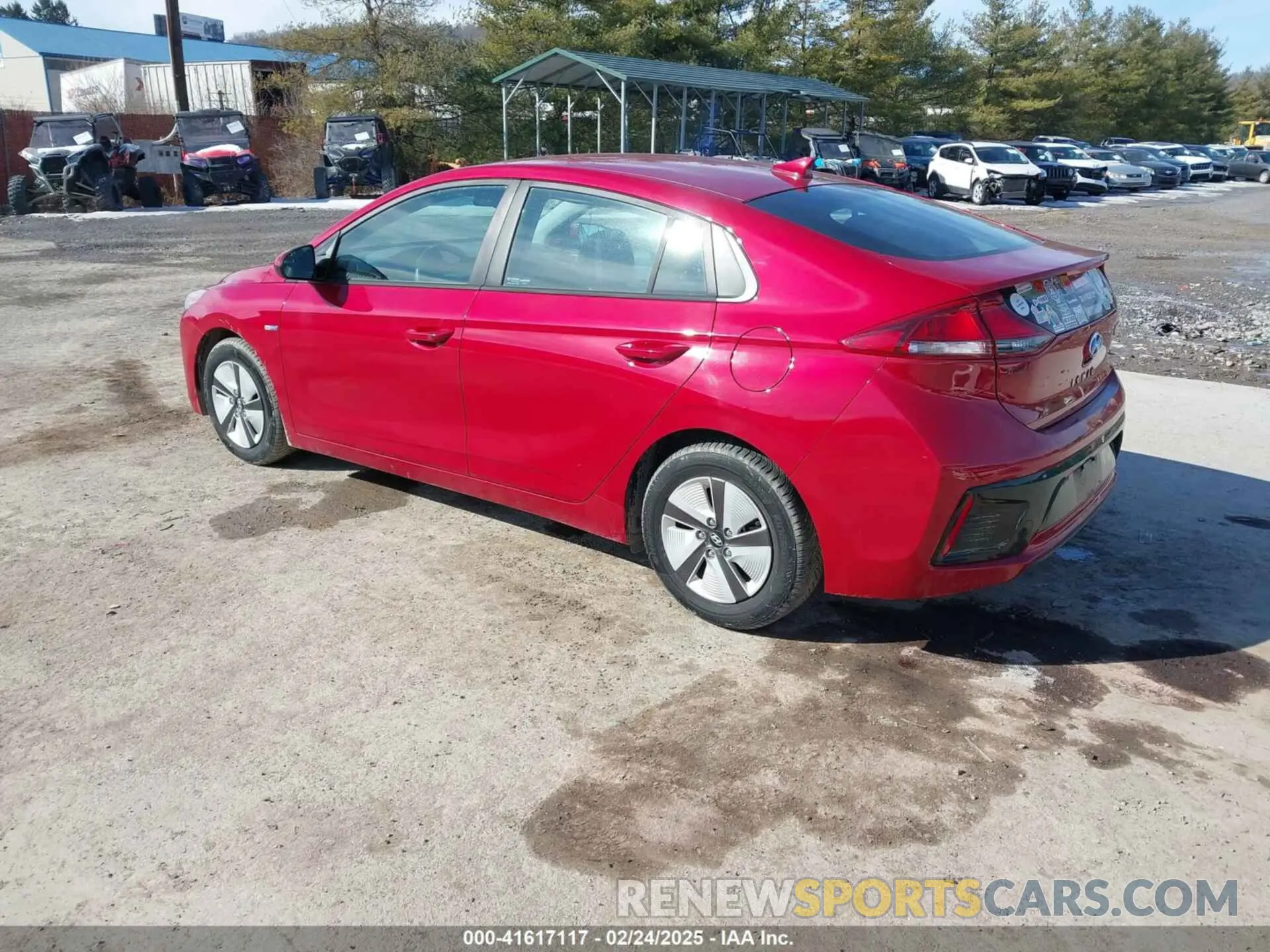 3 fotografías del automóvil dañado KMHC65LC8KU119579 HYUNDAI IONIQ HYBRID 2019
