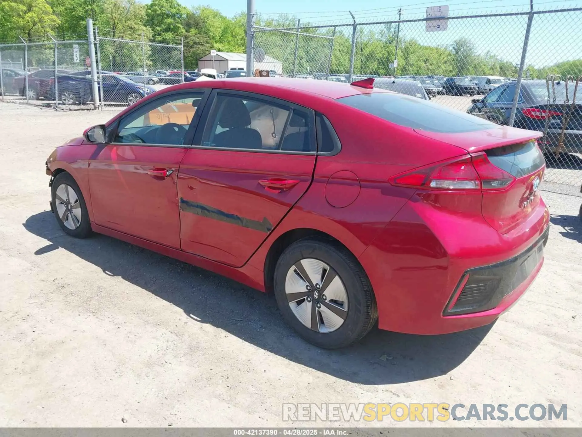 3 fotografías del automóvil dañado KMHC65LCXKU179508 HYUNDAI IONIQ HYBRID 2019