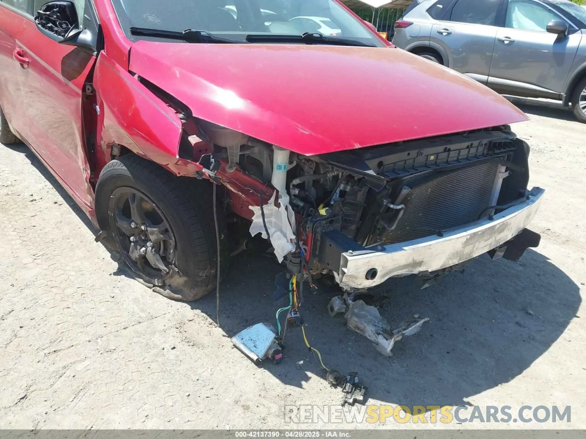 6 fotografías del automóvil dañado KMHC65LCXKU179508 HYUNDAI IONIQ HYBRID 2019