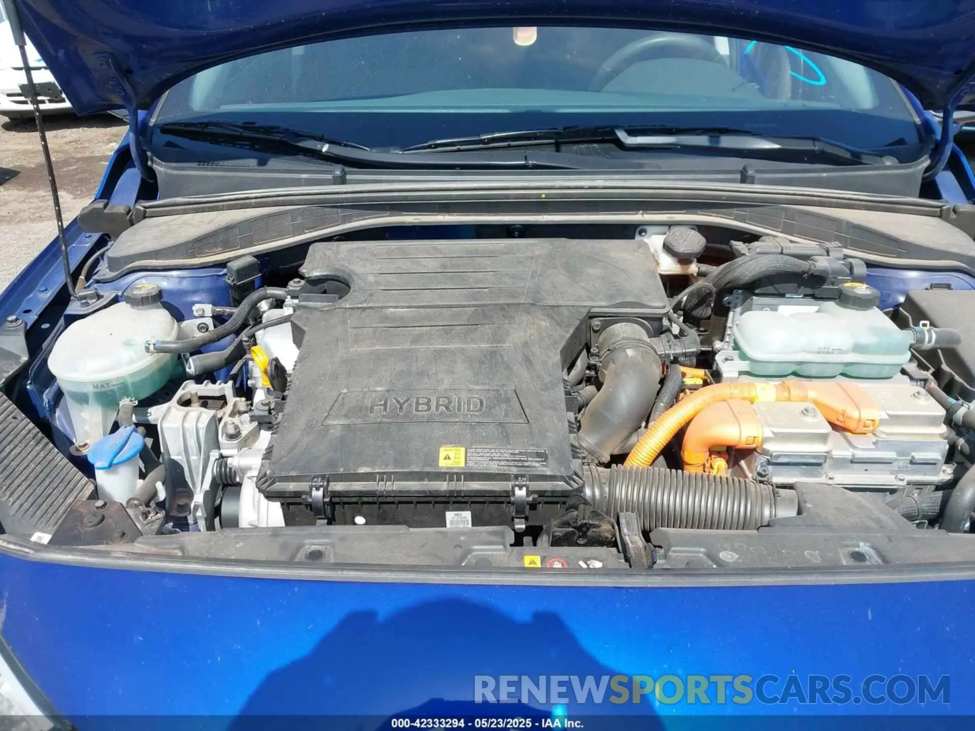 10 fotografías del automóvil dañado KMHC75LC1KU117153 HYUNDAI IONIQ HYBRID 2019
