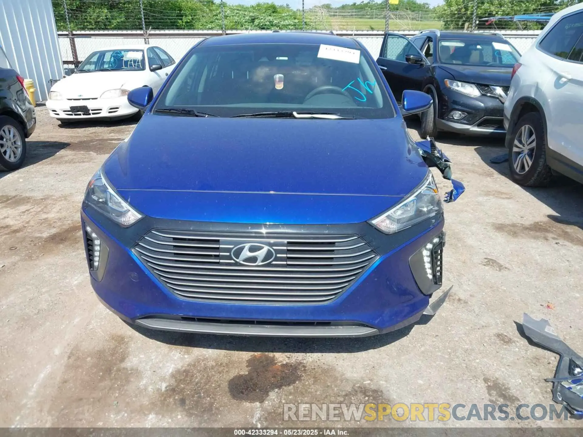 13 fotografías del automóvil dañado KMHC75LC1KU117153 HYUNDAI IONIQ HYBRID 2019