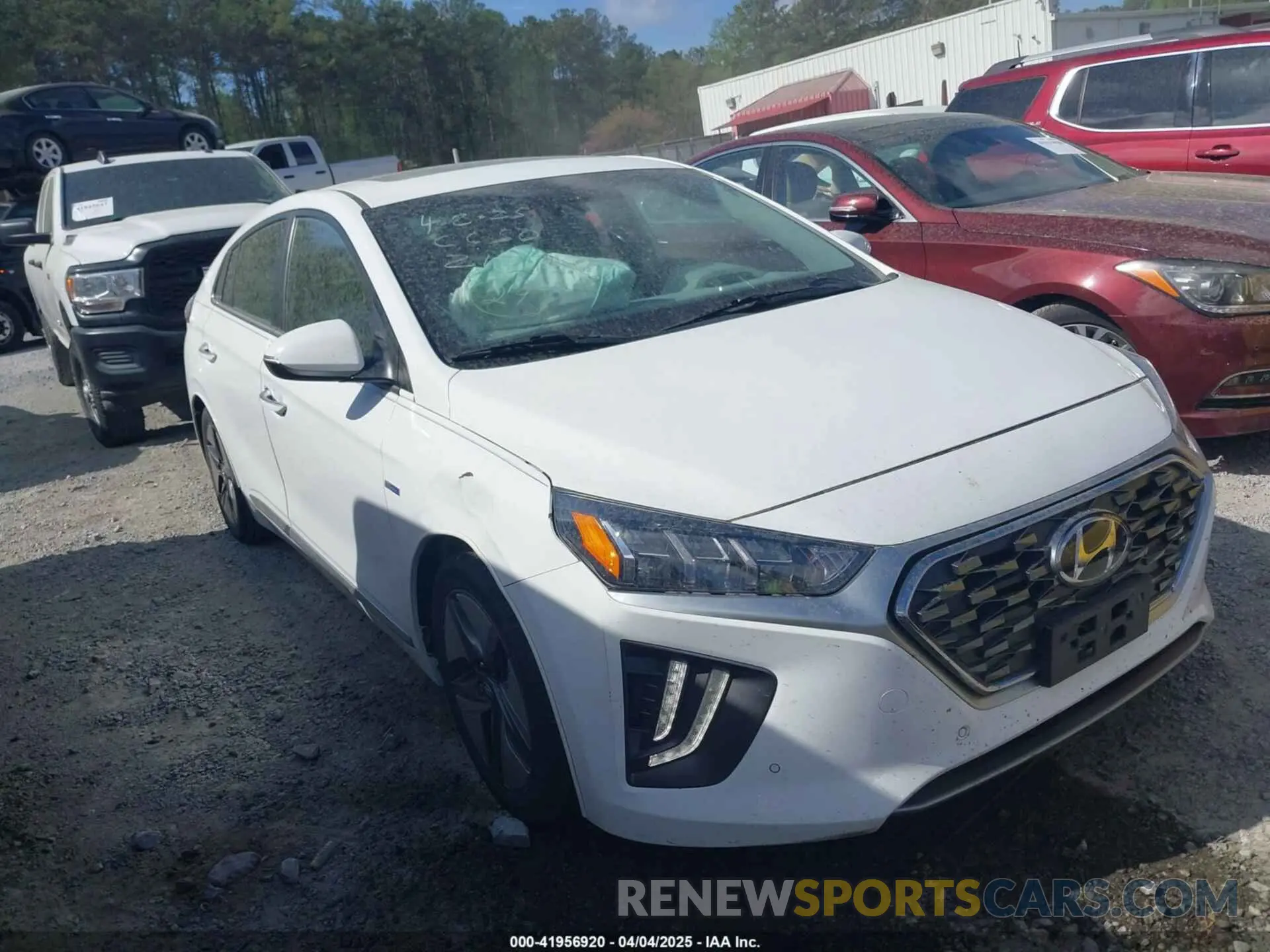 1 fotografías del automóvil dañado KMHC05LC4LU212134 HYUNDAI IONIQ HYBRID 2020