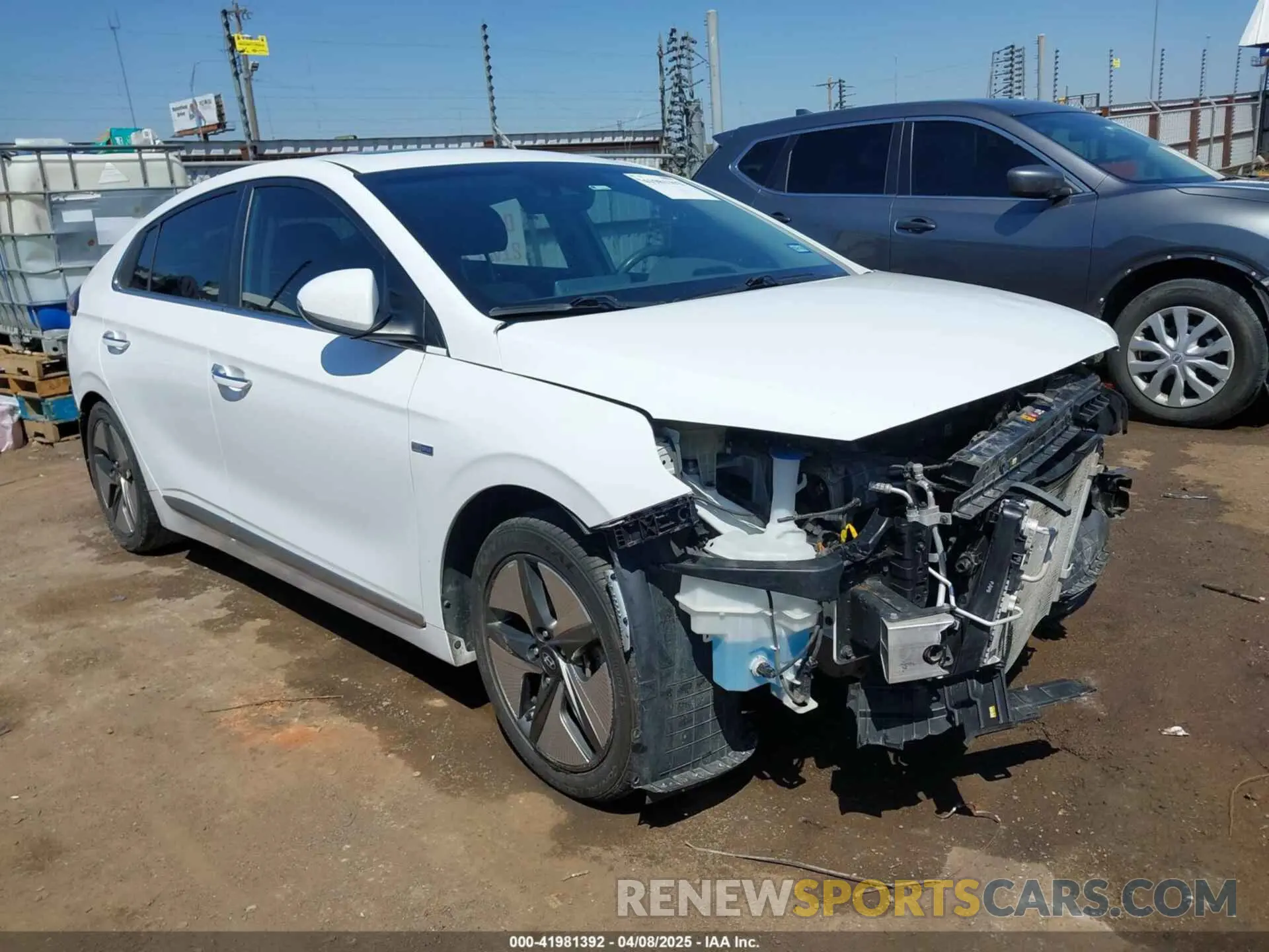 1 fotografías del automóvil dañado KMHC05LC5LU212353 HYUNDAI IONIQ HYBRID 2020