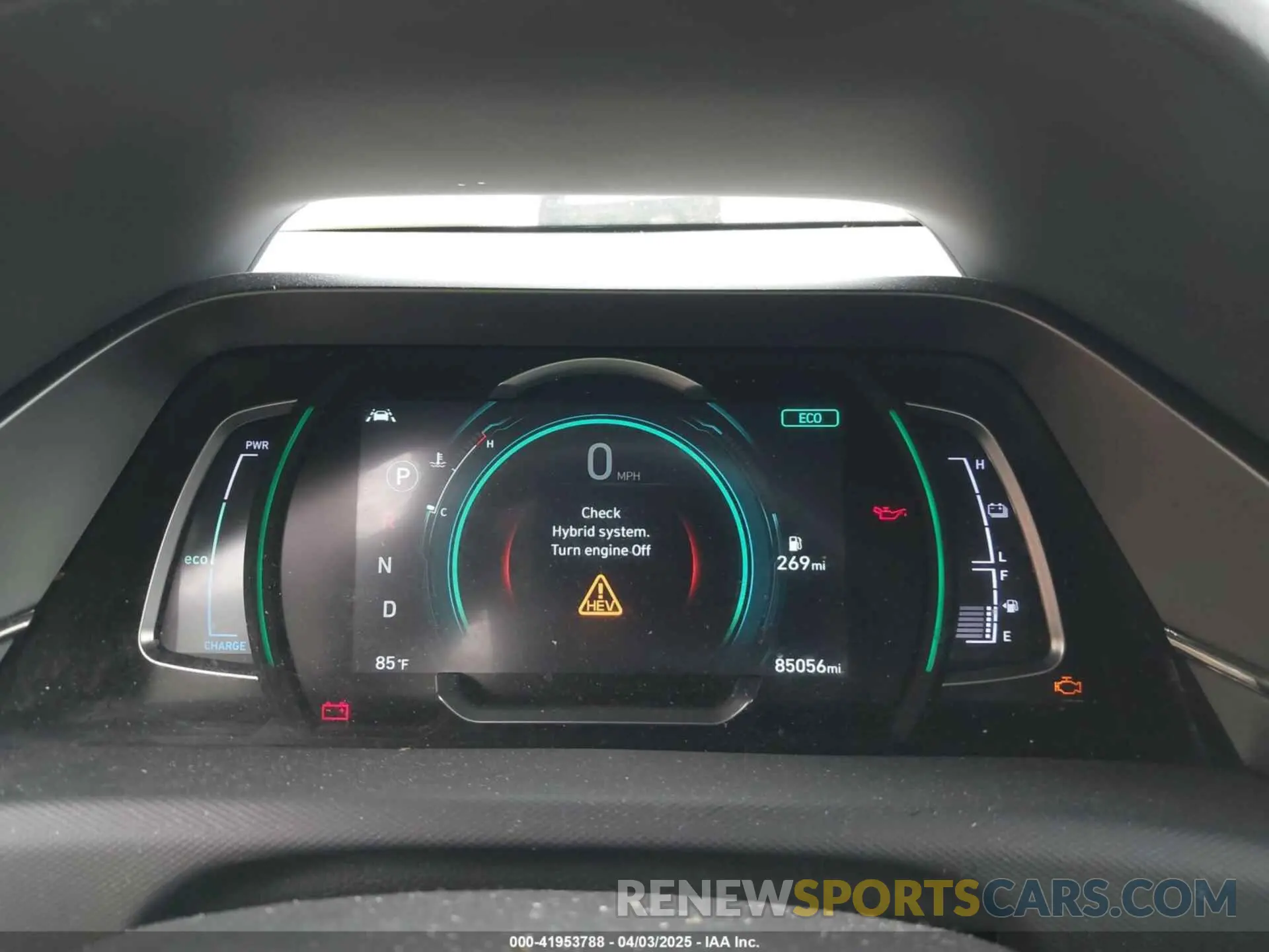 7 fotografías del automóvil dañado KMHC05LC5LU232442 HYUNDAI IONIQ HYBRID 2020