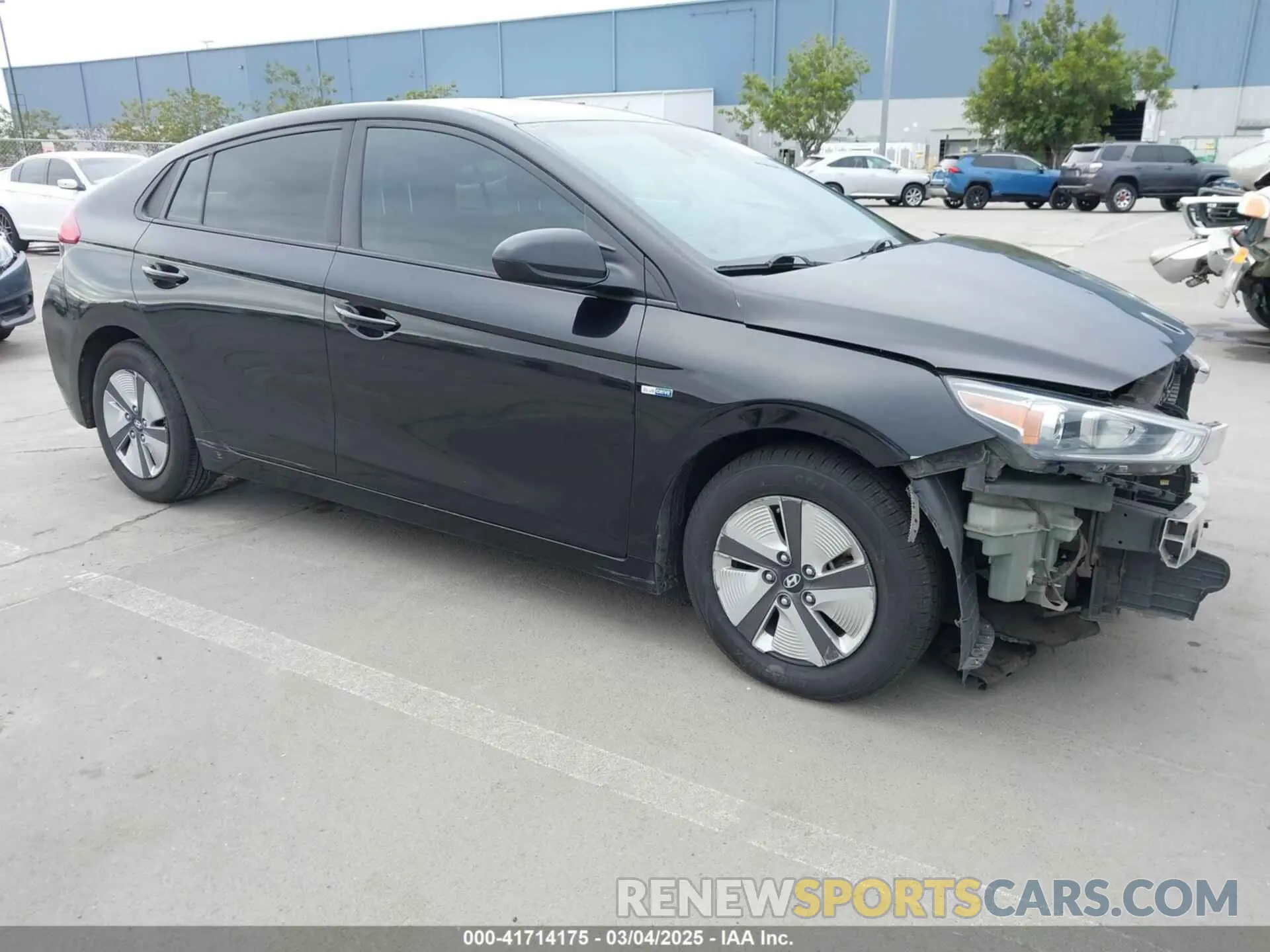 1 fotografías del automóvil dañado KMHC65LC4LU231135 HYUNDAI IONIQ HYBRID 2020