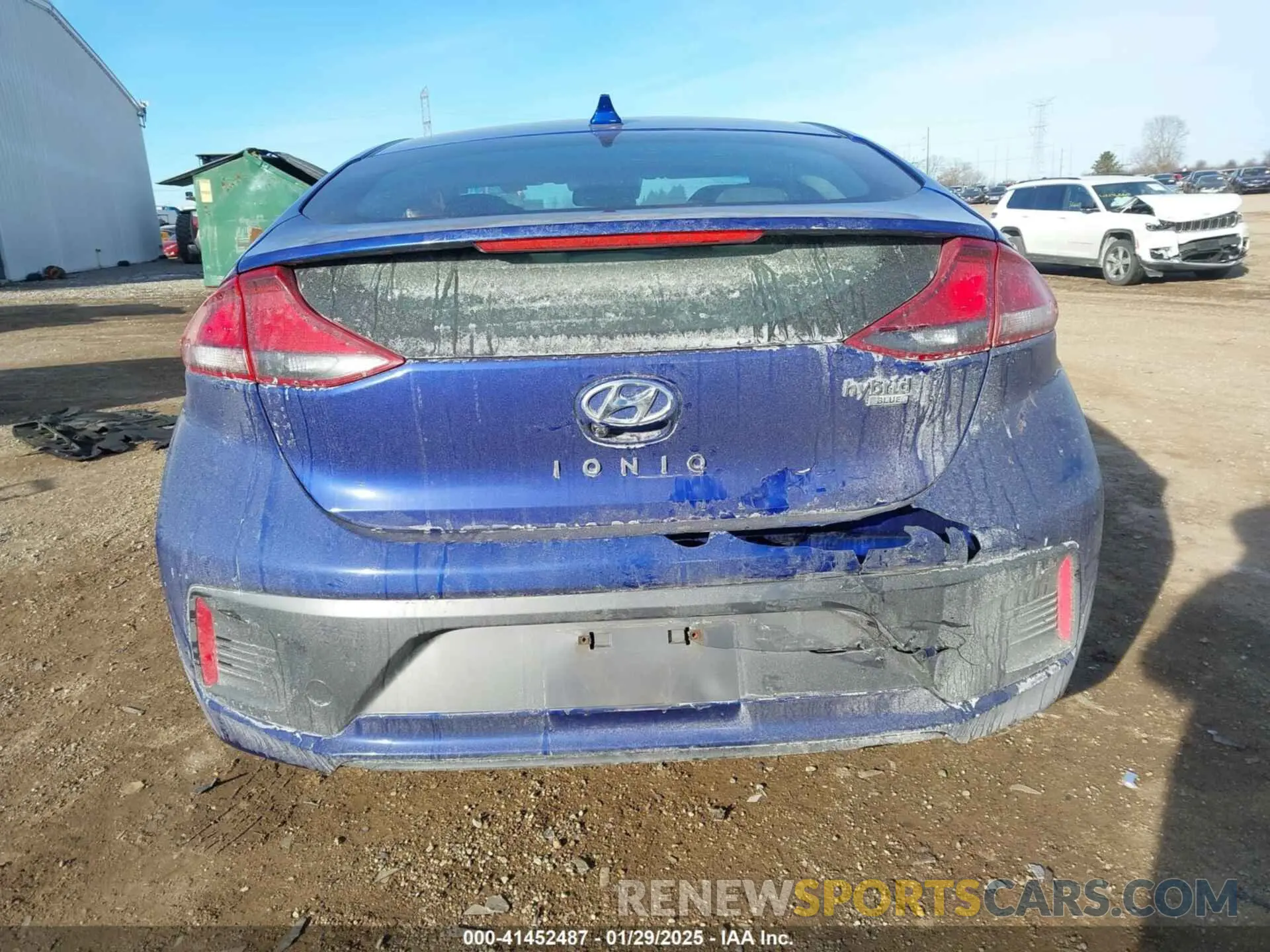 15 fotografías del automóvil dañado KMHC65LC4LU242801 HYUNDAI IONIQ HYBRID 2020
