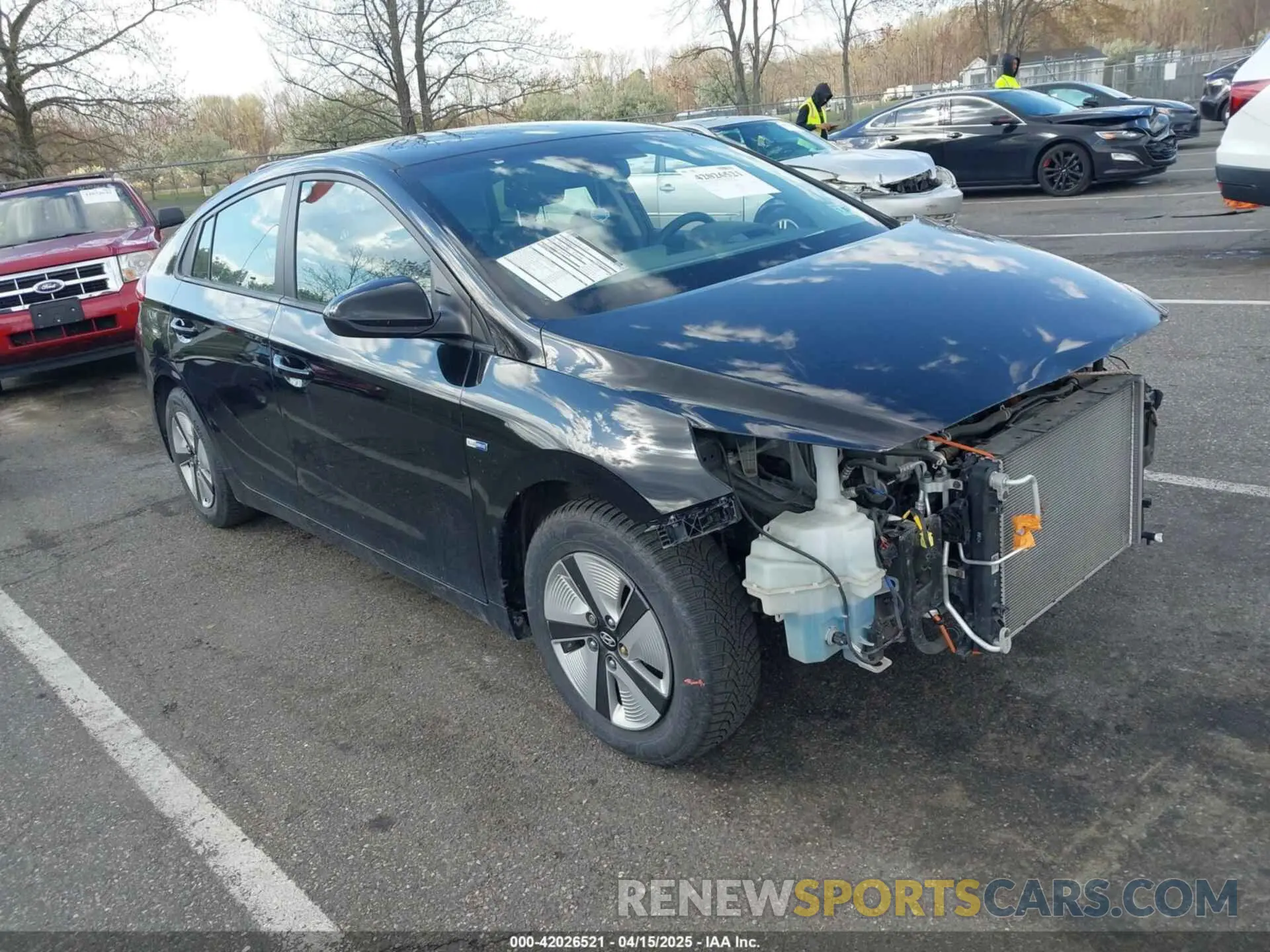 1 fotografías del automóvil dañado KMHC65LCXLU214579 HYUNDAI IONIQ HYBRID 2020