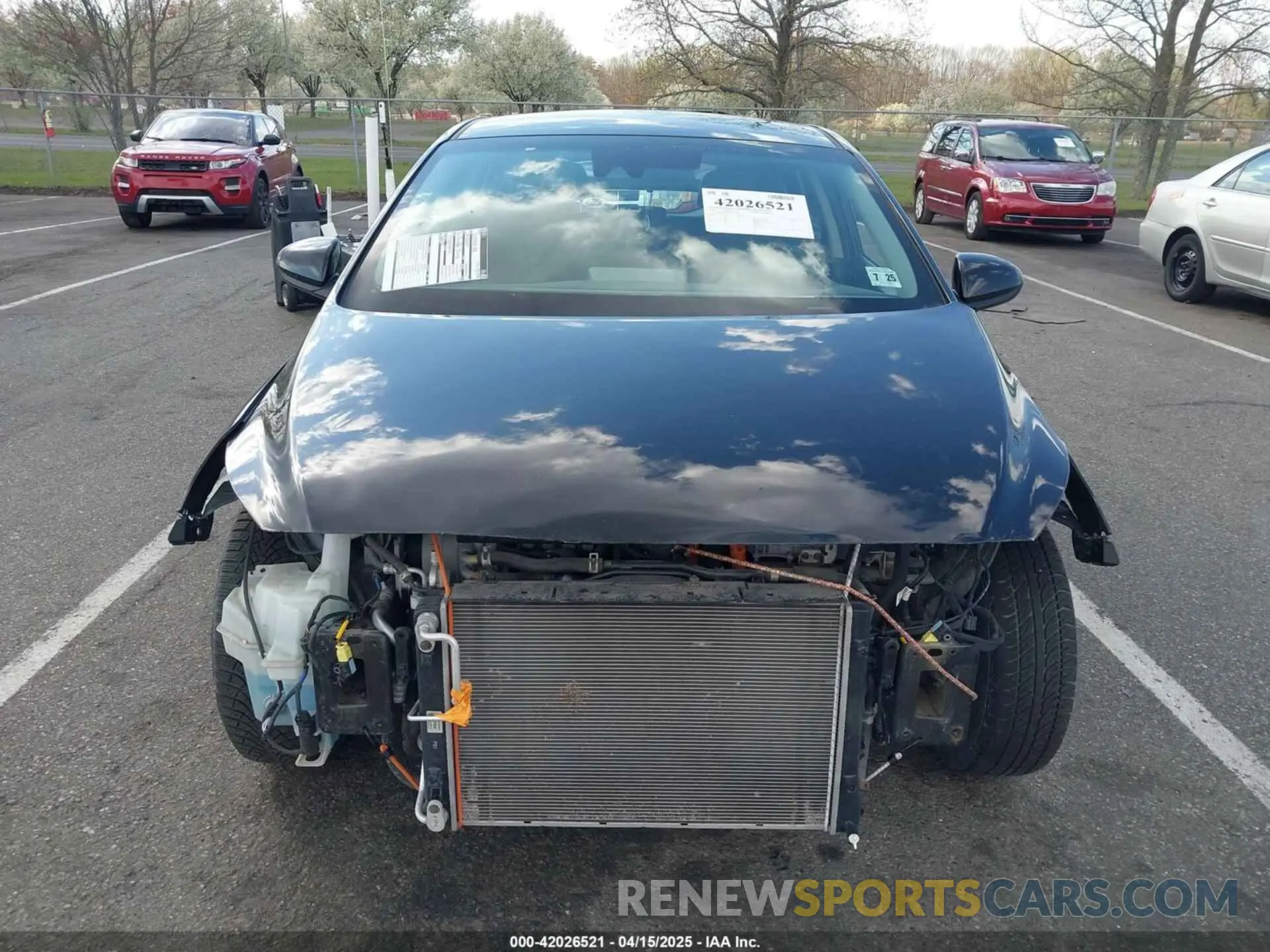 12 fotografías del automóvil dañado KMHC65LCXLU214579 HYUNDAI IONIQ HYBRID 2020