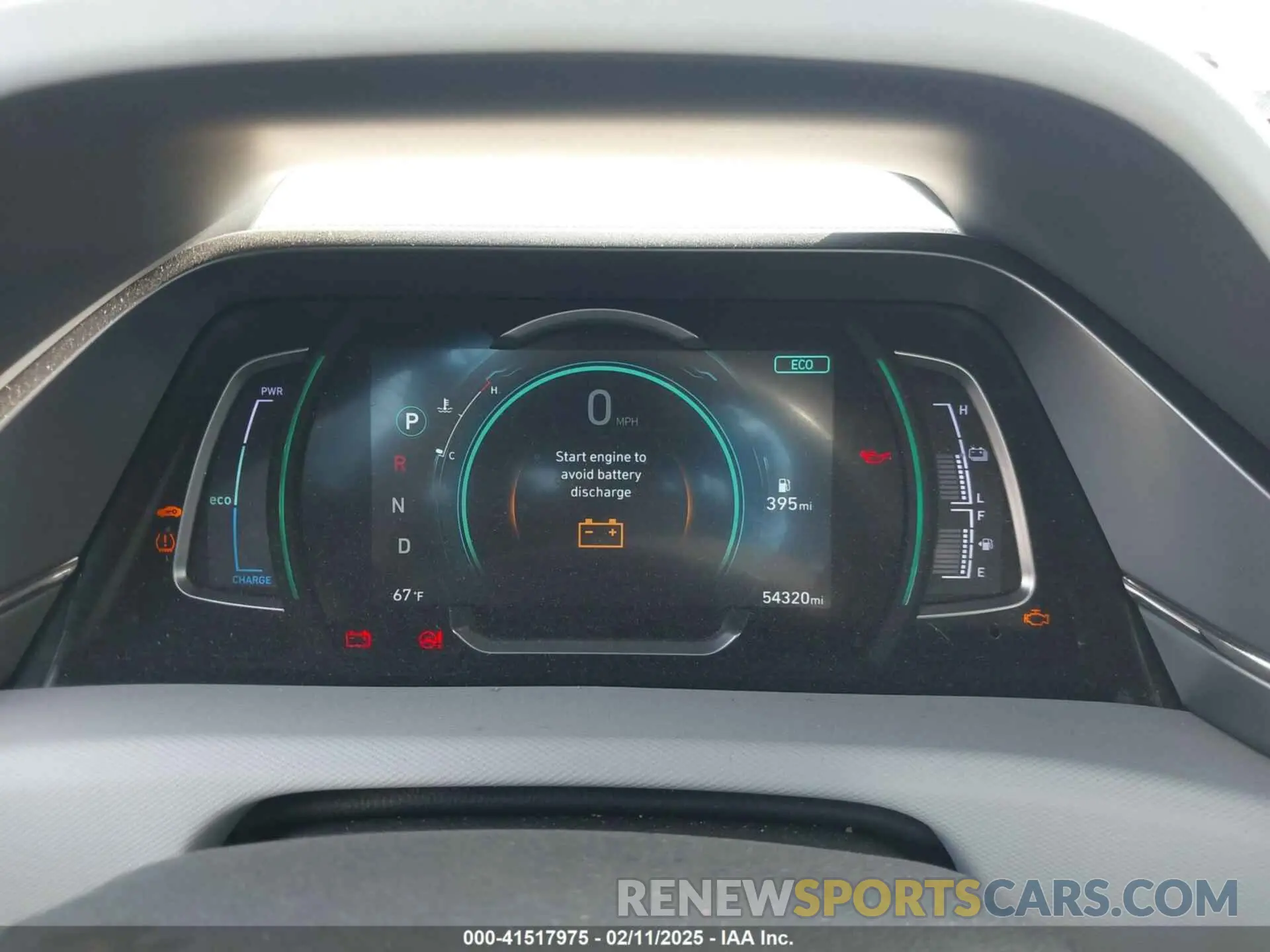 7 fotografías del automóvil dañado KMHC75LC0LU188832 HYUNDAI IONIQ HYBRID 2020