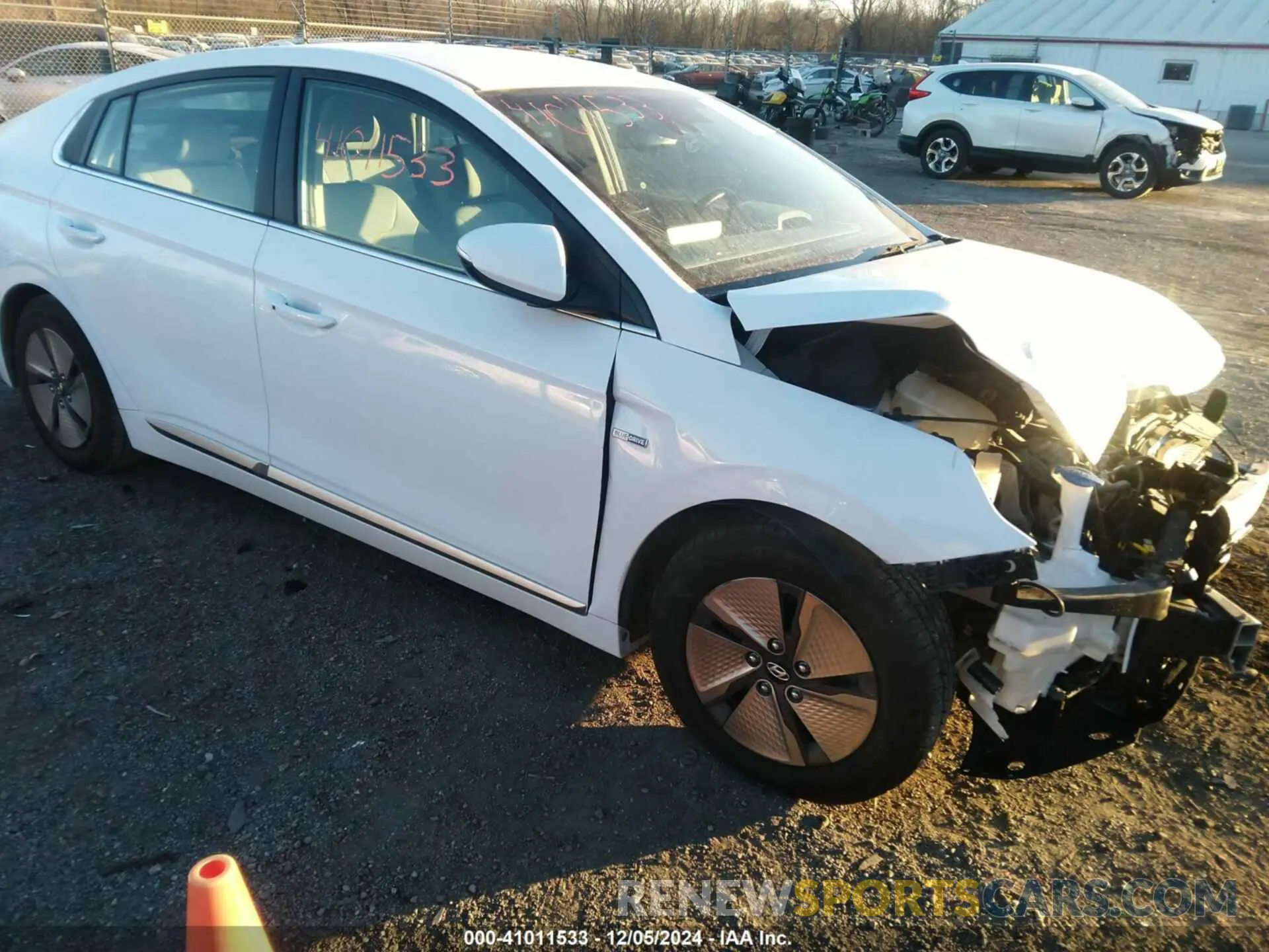 1 fotografías del automóvil dañado KMHC75LC1LU194512 HYUNDAI IONIQ HYBRID 2020
