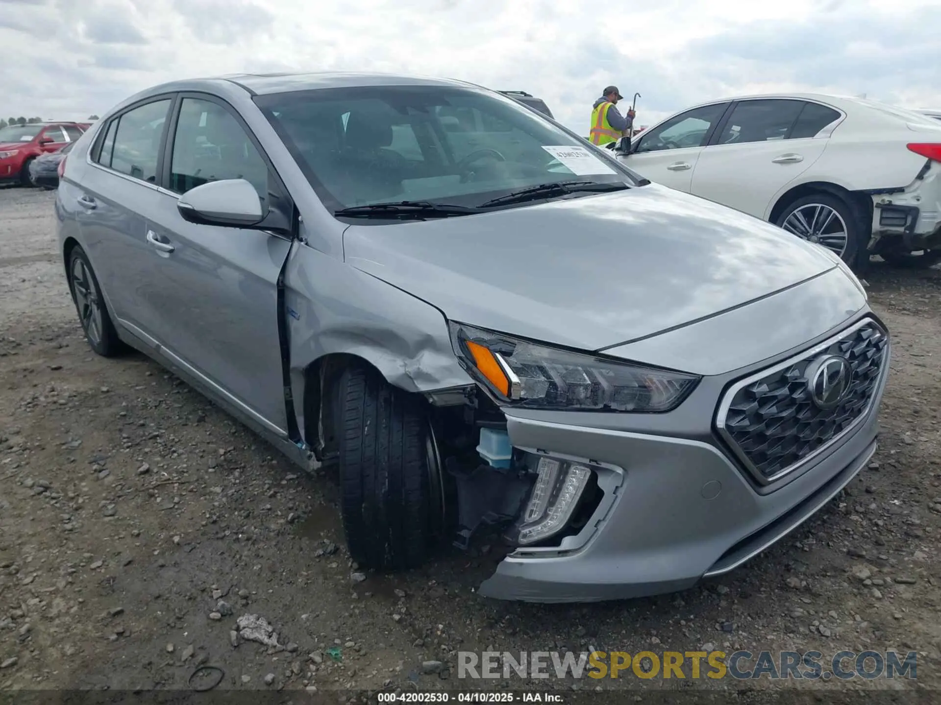 1 fotografías del automóvil dañado KMHC85LC1LU189906 HYUNDAI IONIQ HYBRID 2020