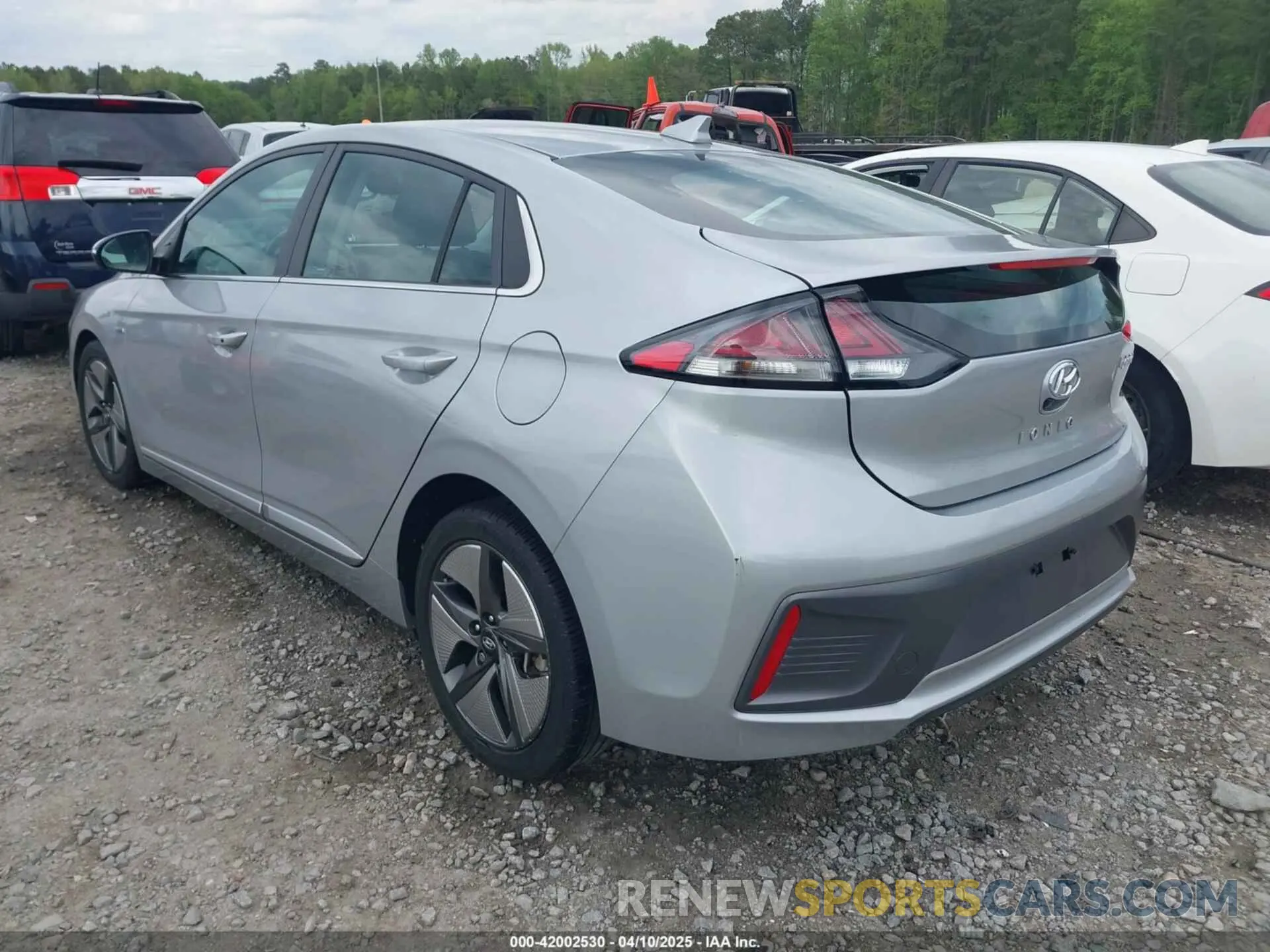 3 fotografías del automóvil dañado KMHC85LC1LU189906 HYUNDAI IONIQ HYBRID 2020