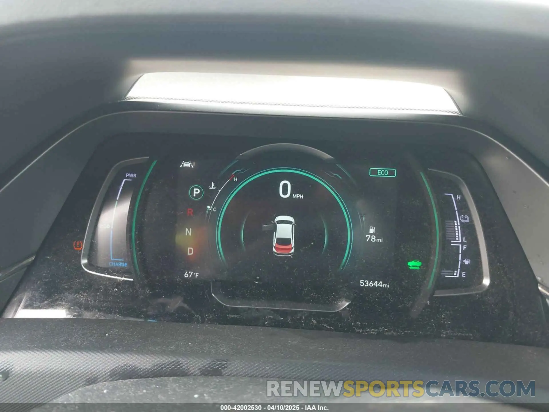 7 fotografías del automóvil dañado KMHC85LC1LU189906 HYUNDAI IONIQ HYBRID 2020