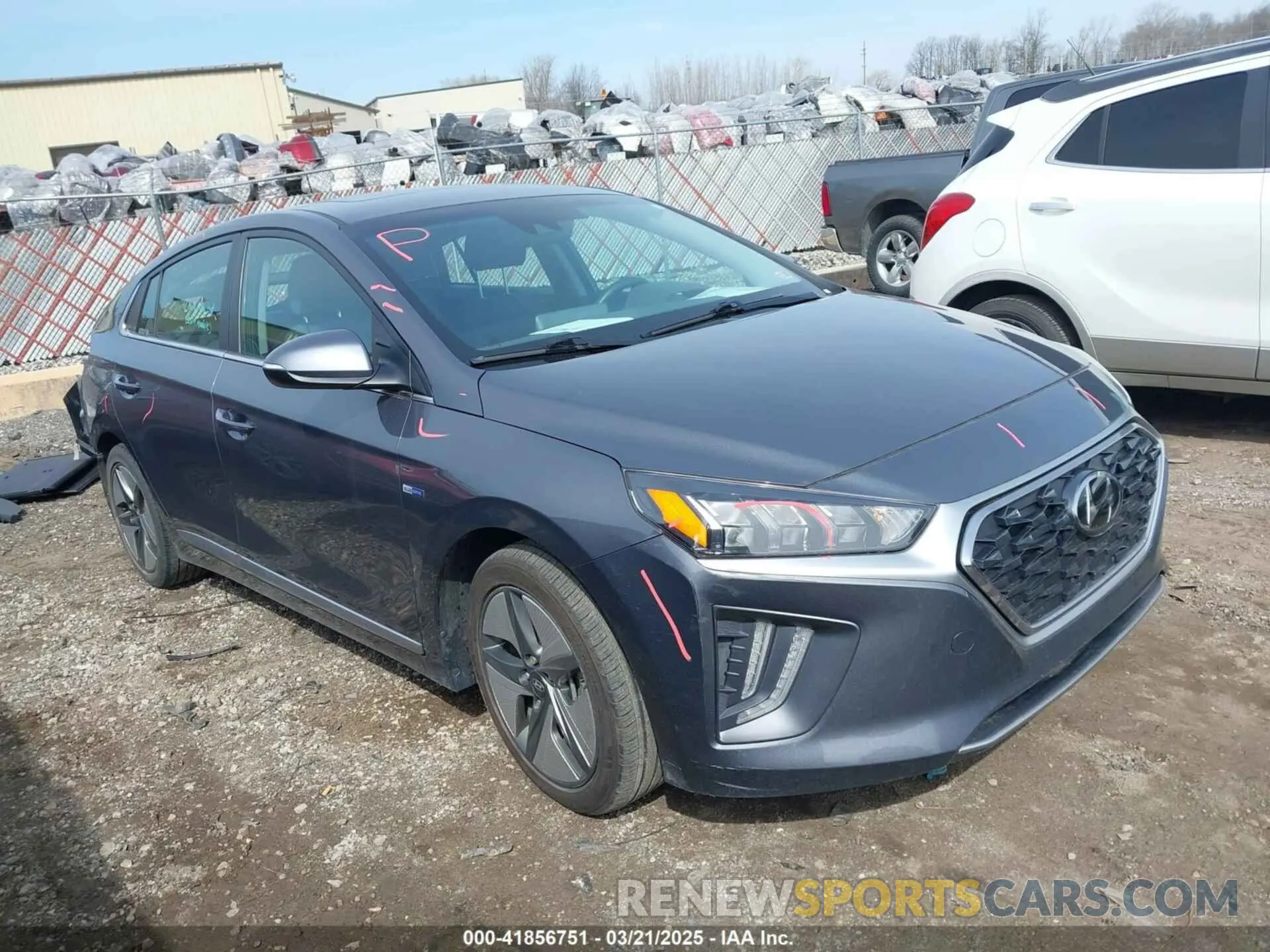 1 fotografías del automóvil dañado KMHC85LC4LU207699 HYUNDAI IONIQ HYBRID 2020
